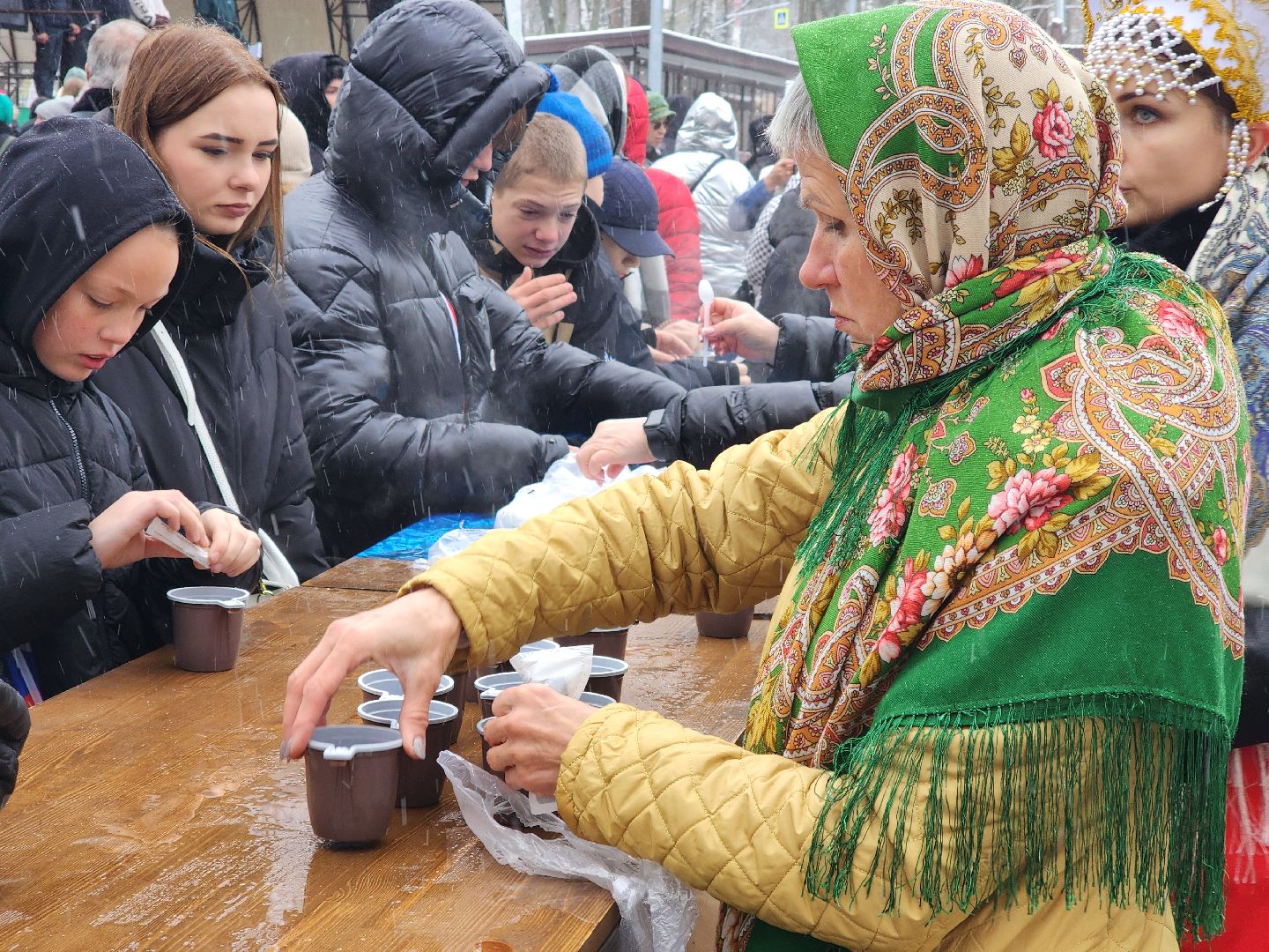 ногинск, жители, общество, центральный парк, праздний, самовар, день народного единства, чай, вертикалки