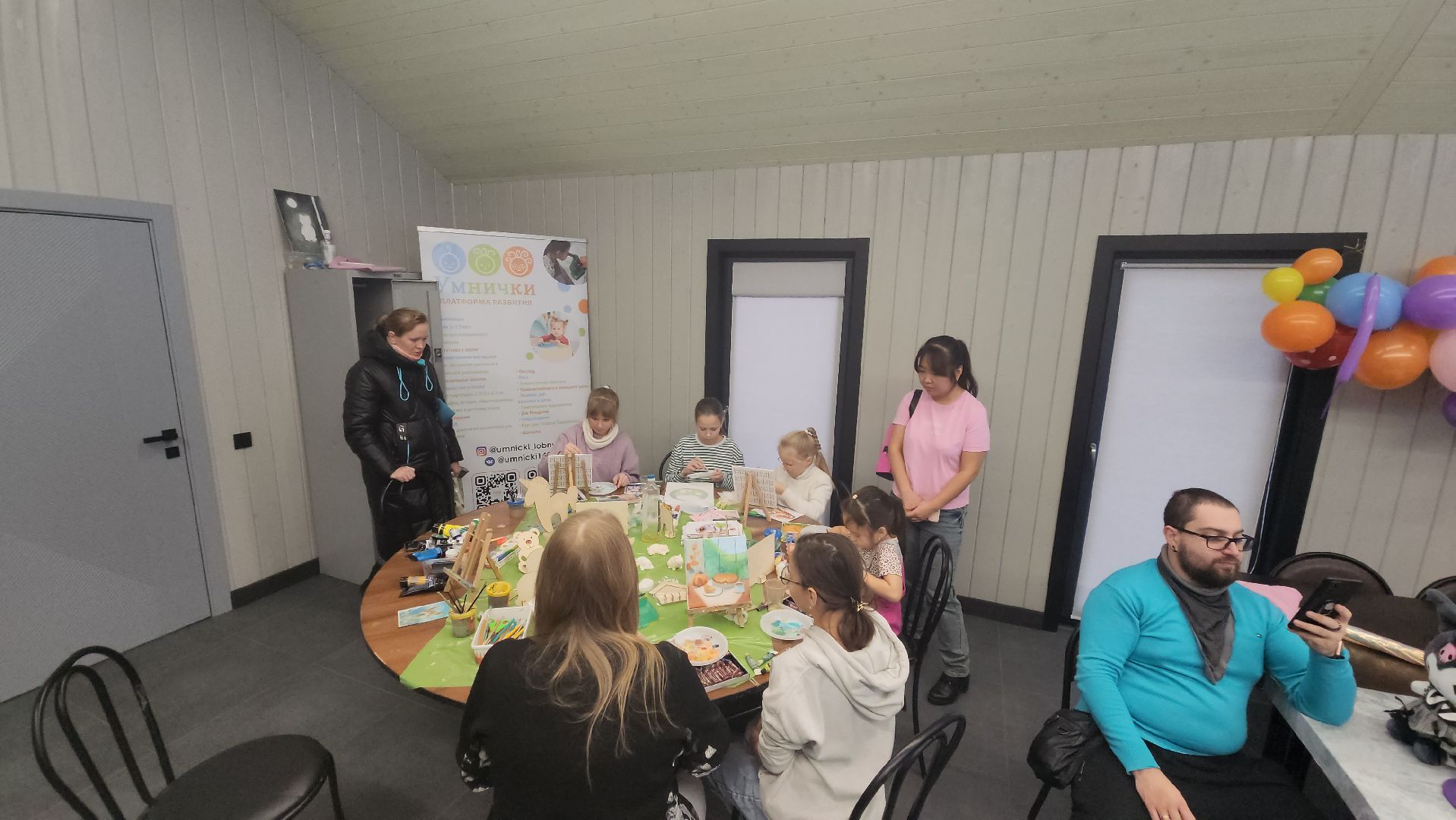 Мастер-класс, Лобня, Рисование, вертикалка, день народного единства,