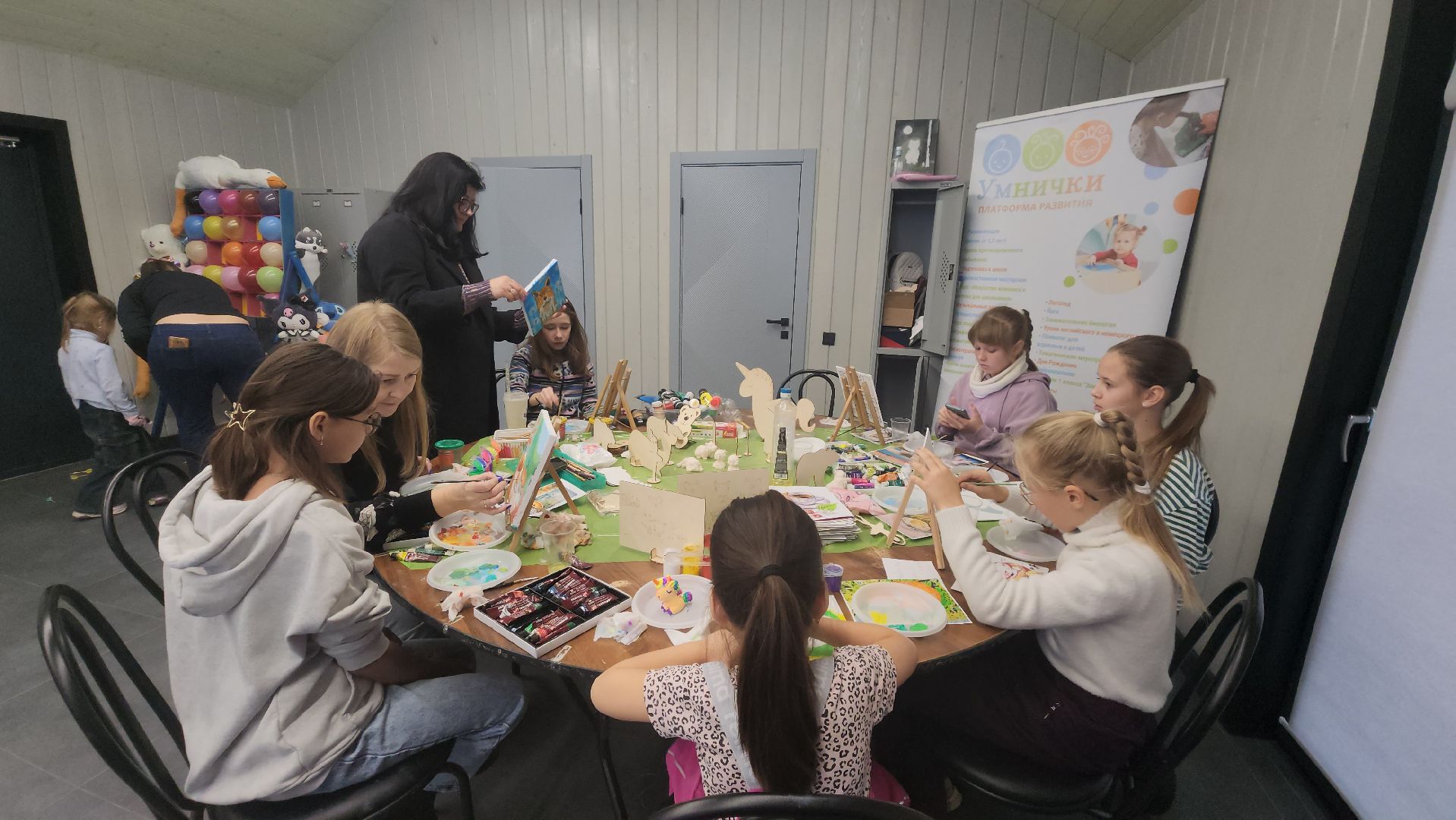 Мастер-класс, Лобня, Рисование, вертикалка, день народного единства,