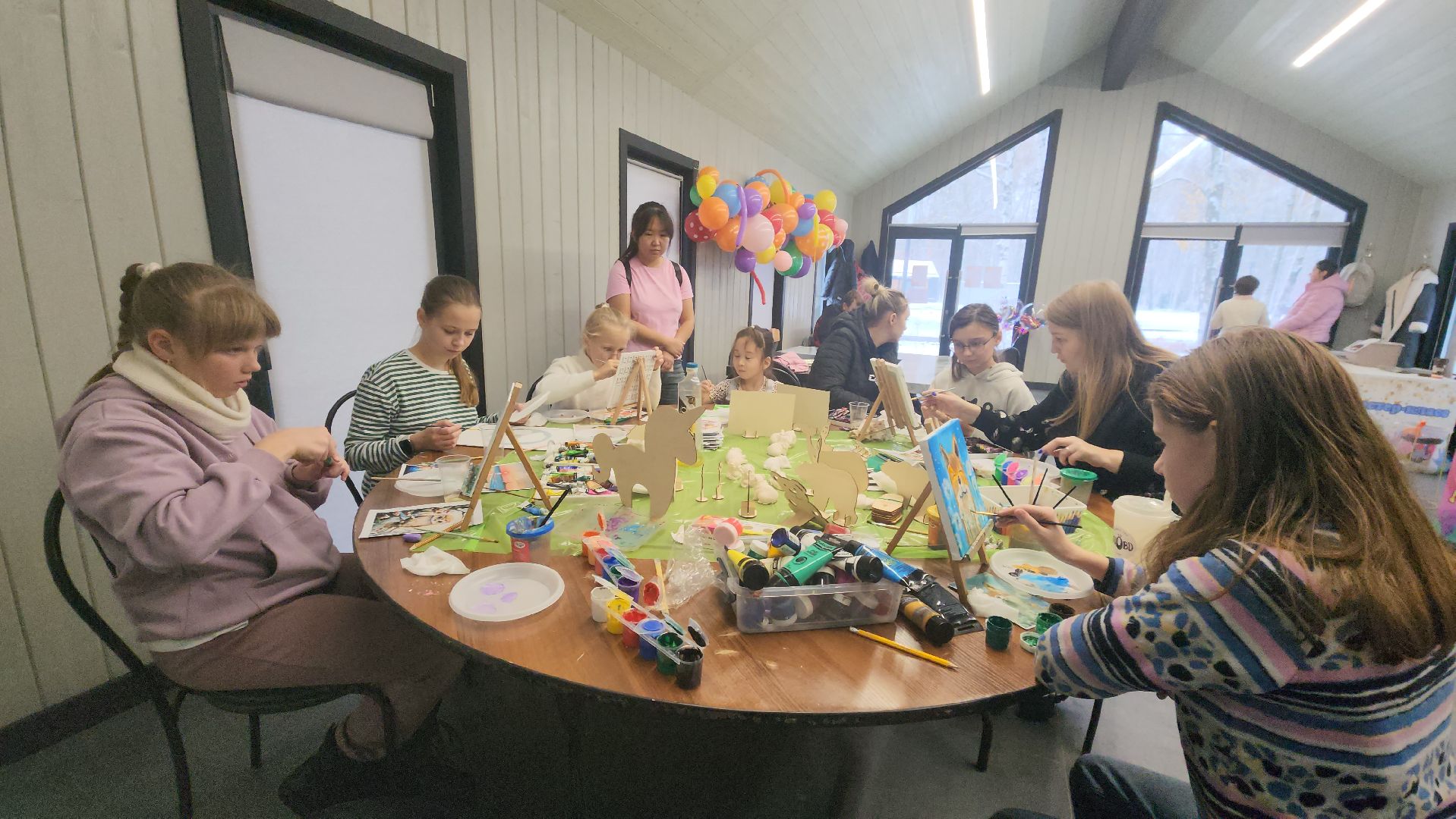 Мастер-класс, Лобня, Рисование, вертикалка, день народного единства,