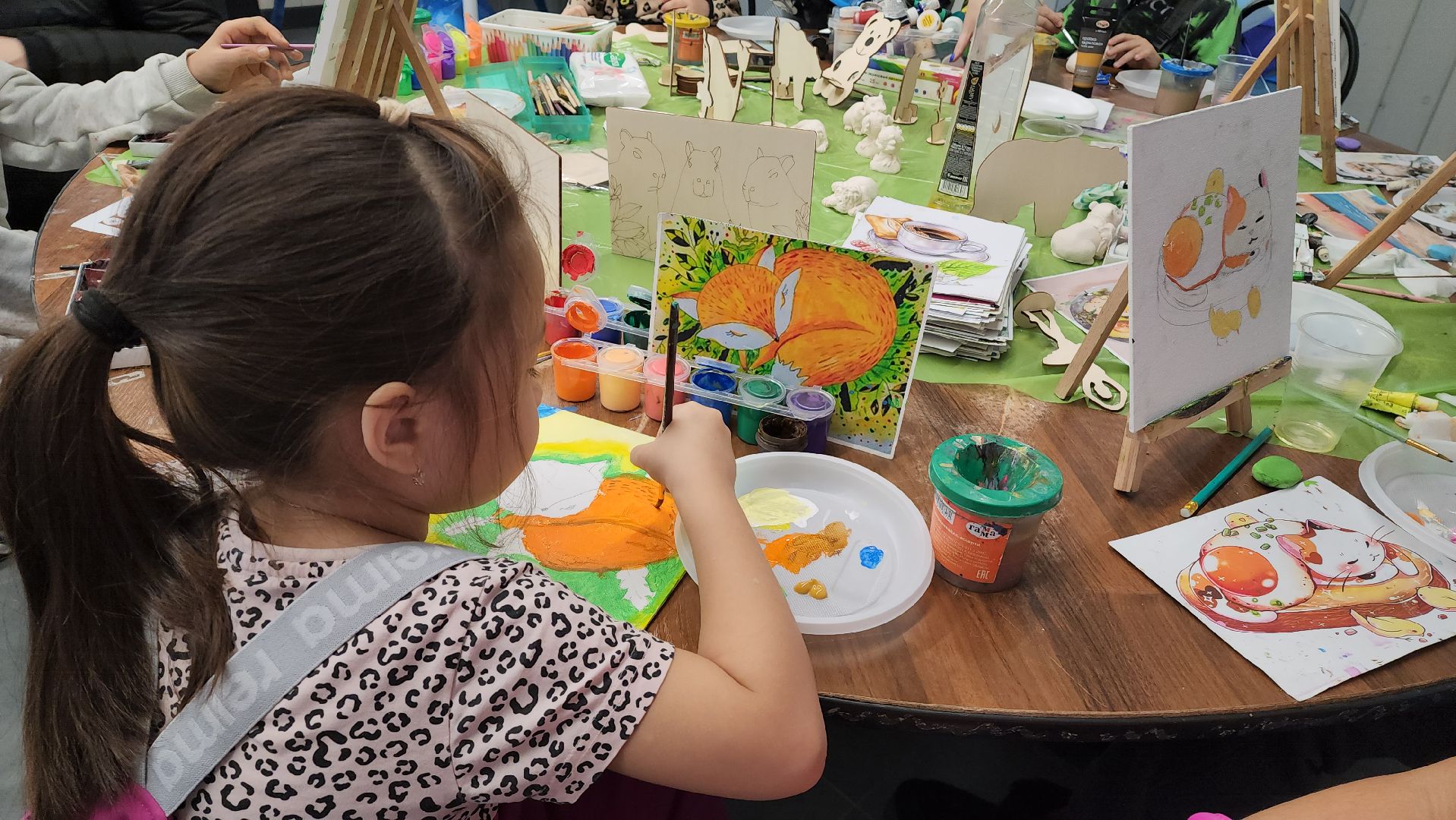 Мастер-класс, Лобня, Рисование, вертикалка, день народного единства,