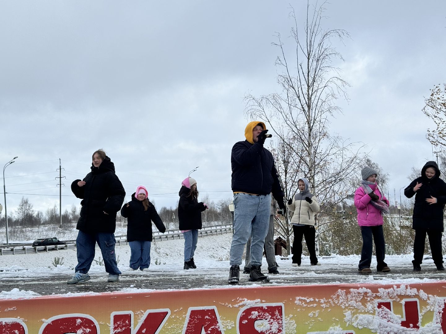 шаховская, день народного единства, праздник, гуляние в парке,