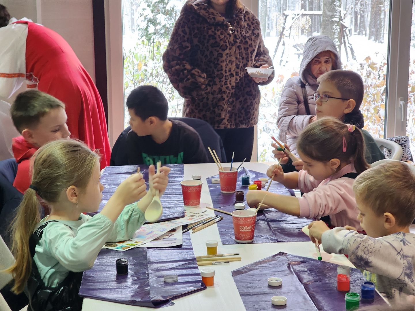 ногинск, жители, общество, праздник, народное творчество, роспись ложек, день народного единства, парки богородского округа, вертикалки,