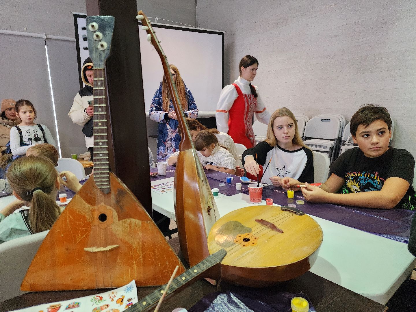 ногинск, жители, общество, праздник, народное творчество, роспись ложек, день народного единства, парки богородского округа, вертикалки,