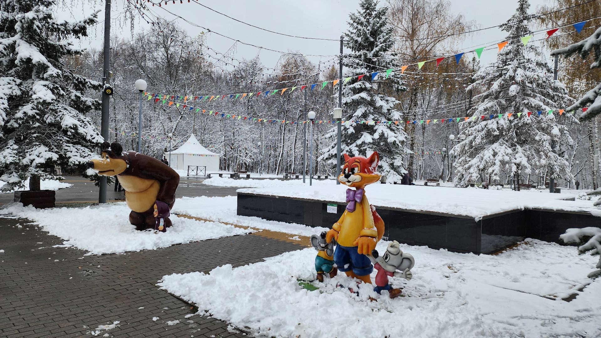 кашира, парк, день народного единства, вертикалка,