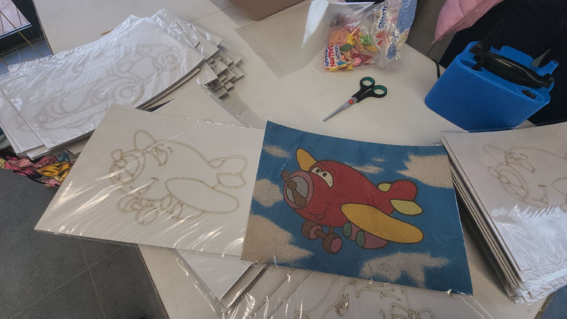 рисование, Цветной песок, Лобня, Мастер-класс, день народного единства, вертикалка,