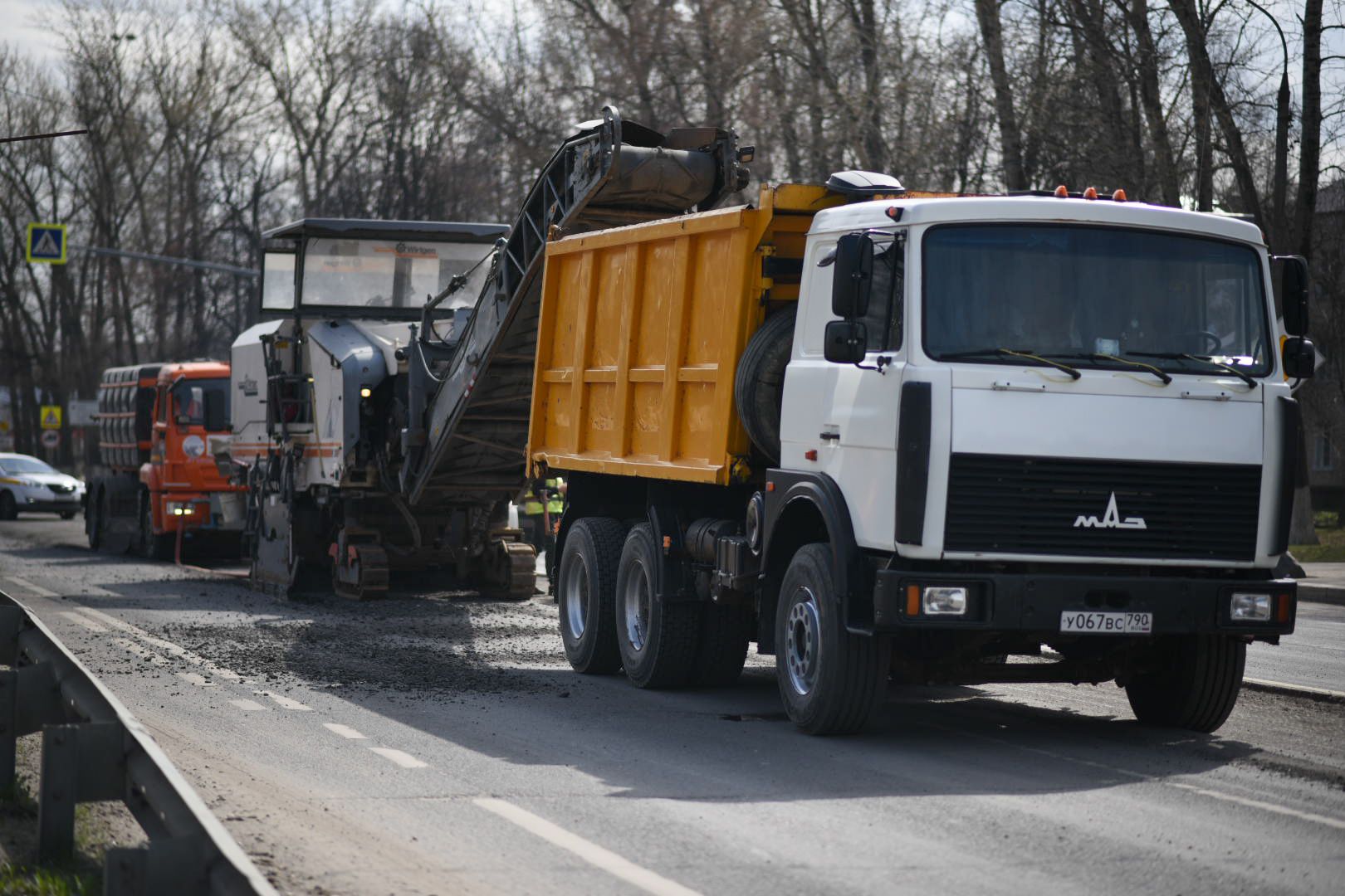Бронницы, Замена асфальта, дороги