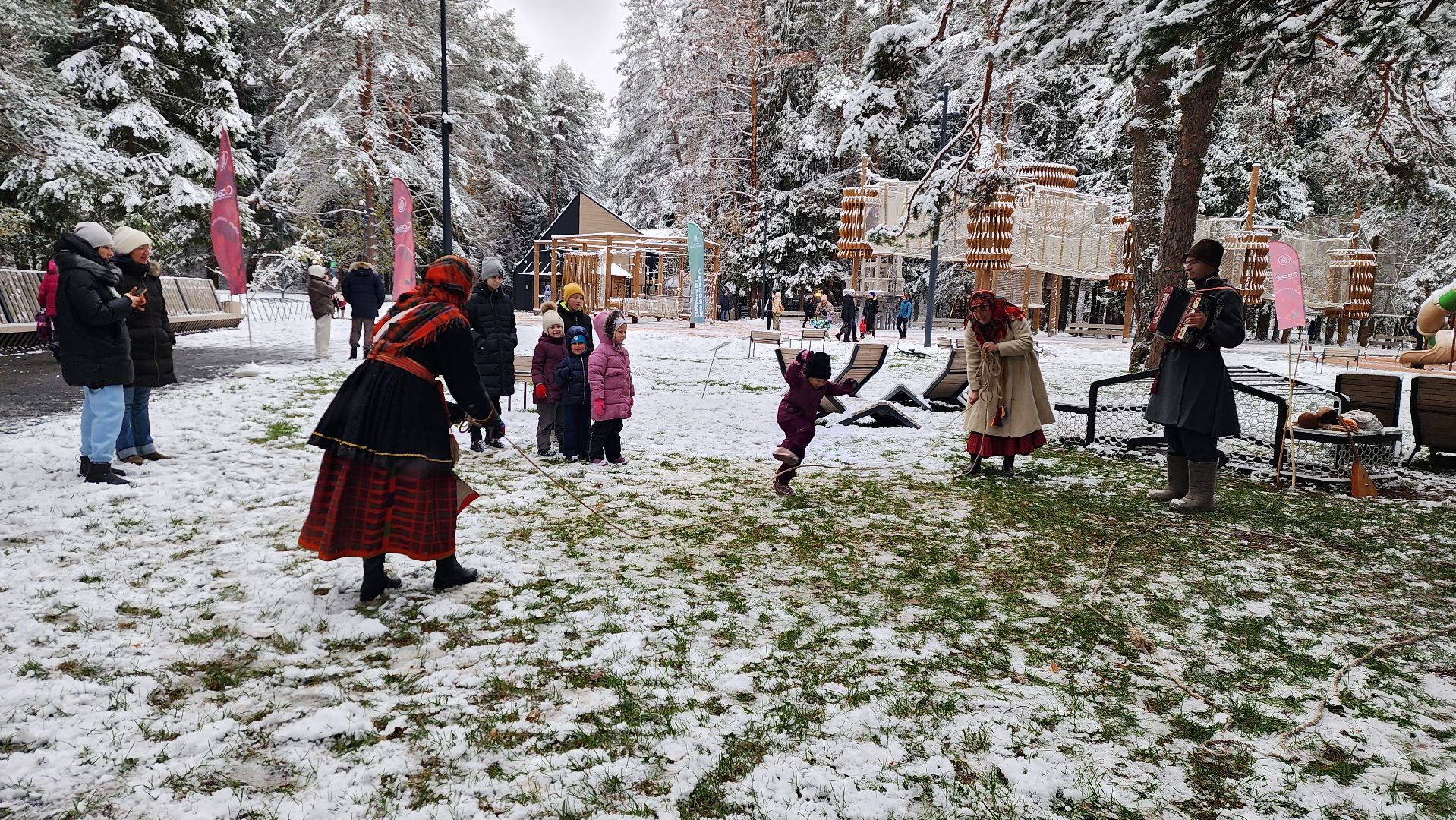 день народного единства, праздник, вертикалка, парк, истра,