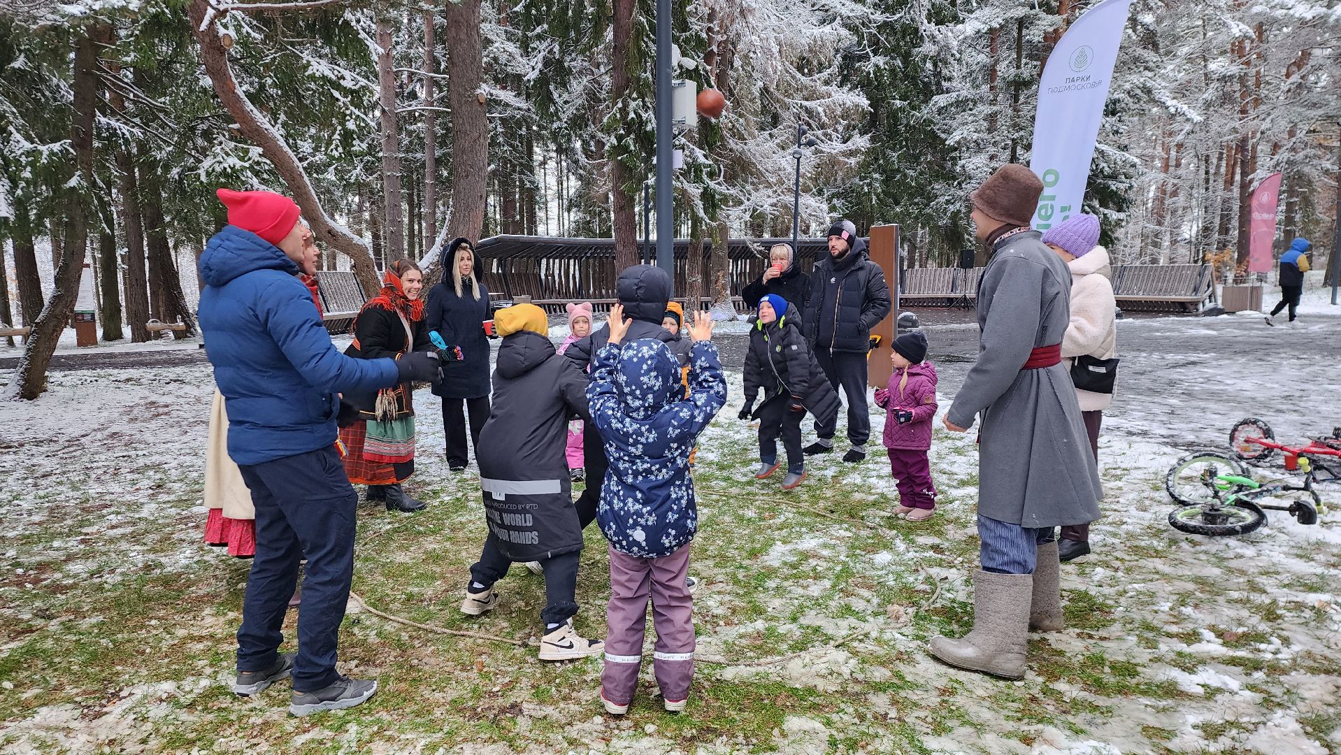 день народного единства, праздник, вертикалка, парк, истра,