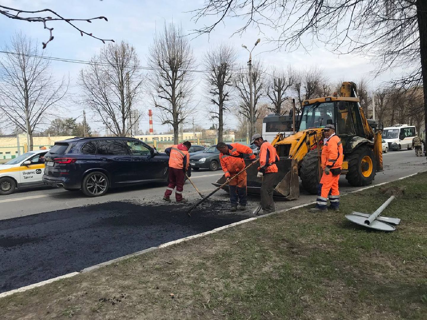 Коломна, дороги, ямы