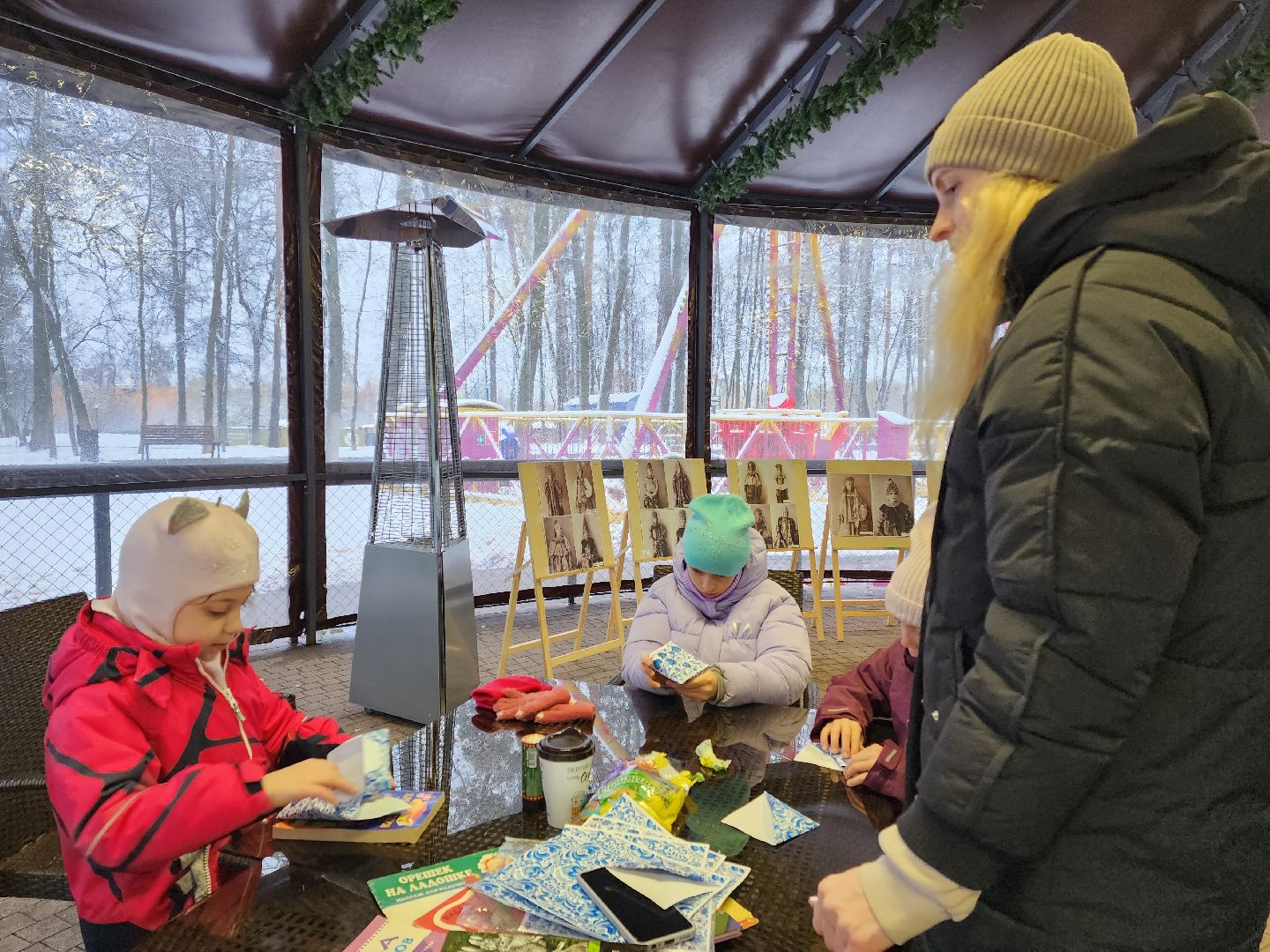 раменское, культура, день народного единства, мероприятия в раменском городском парке, вертикалка,