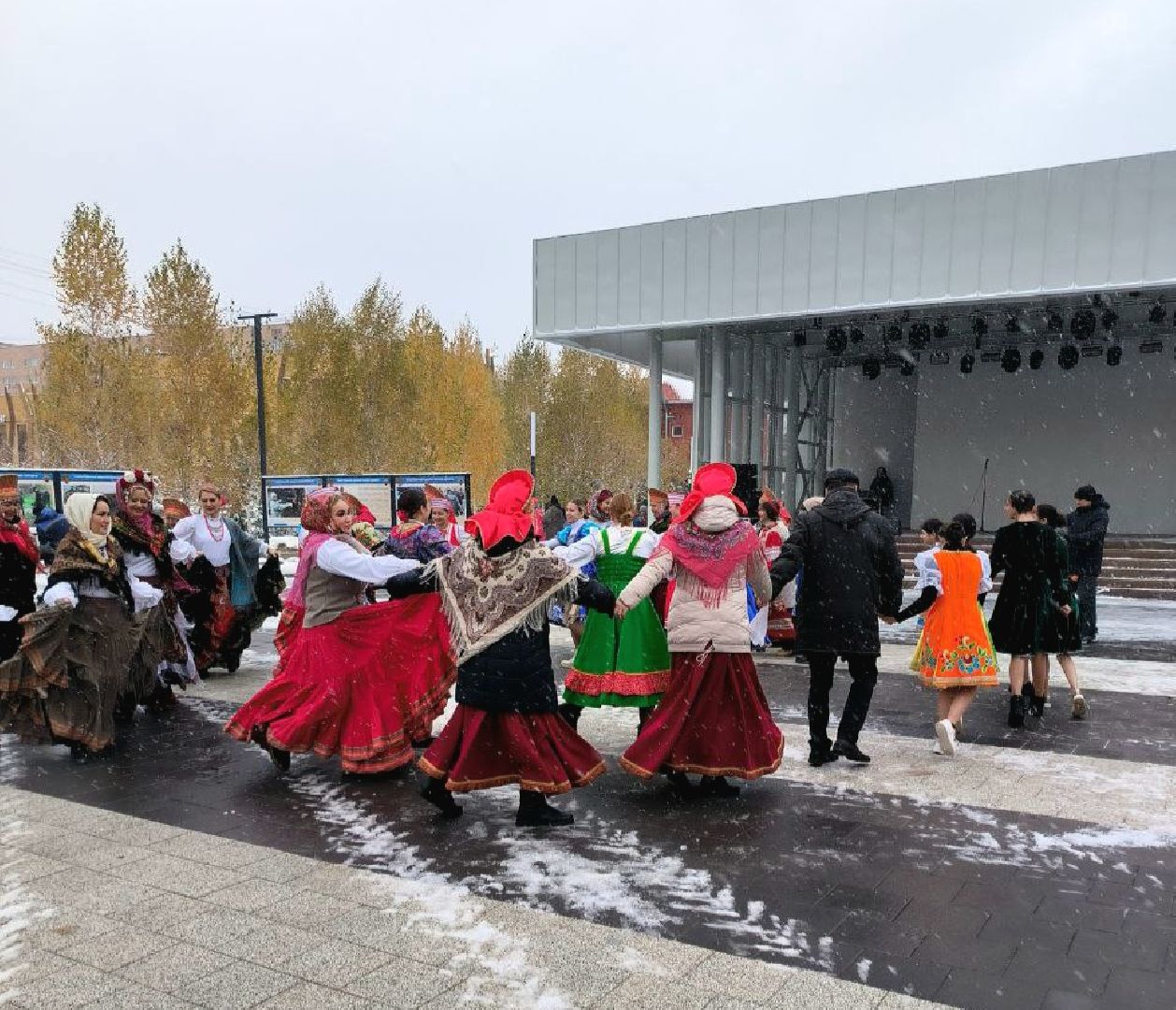 день народного единства, Концерт, Лобня, вертикалка,