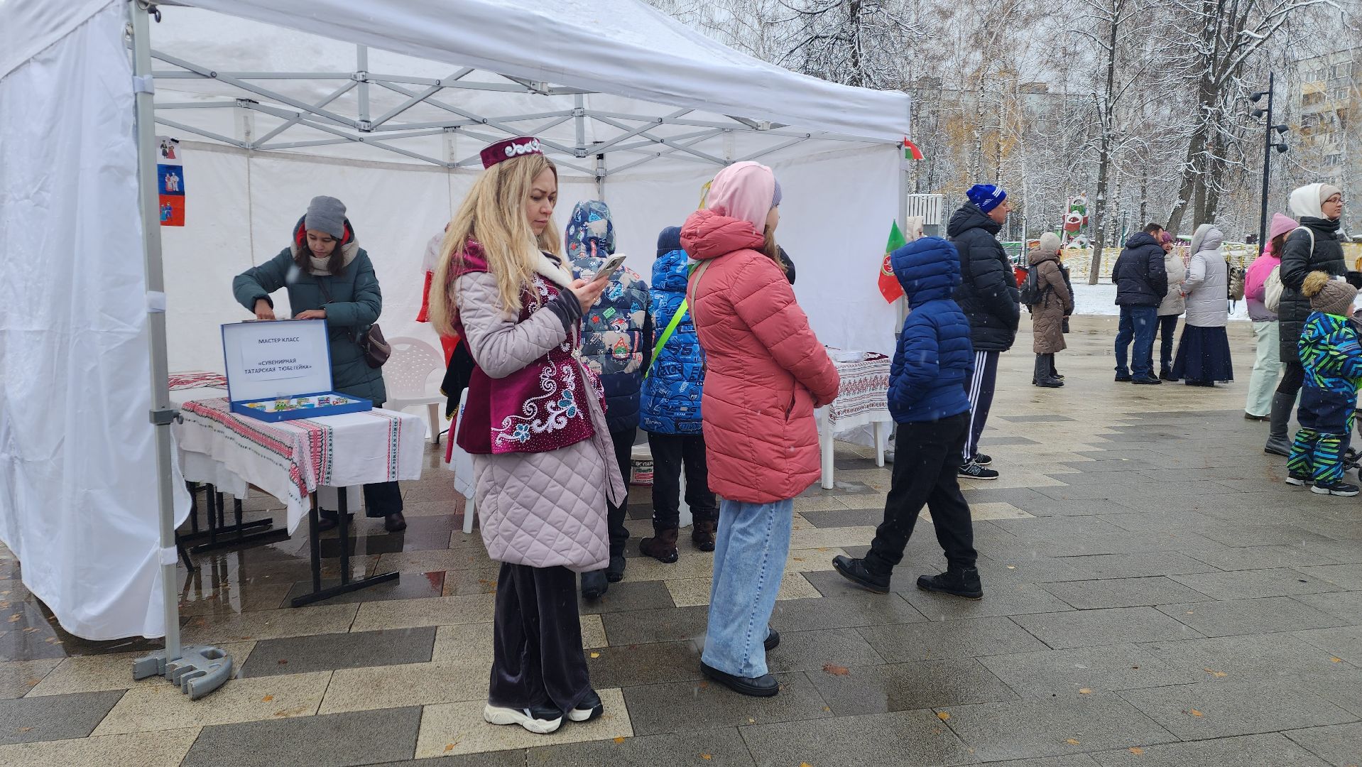 пушкино, вертикалка, чай, день народного единства, чаепитие, национальные блюда, жители, праздник,