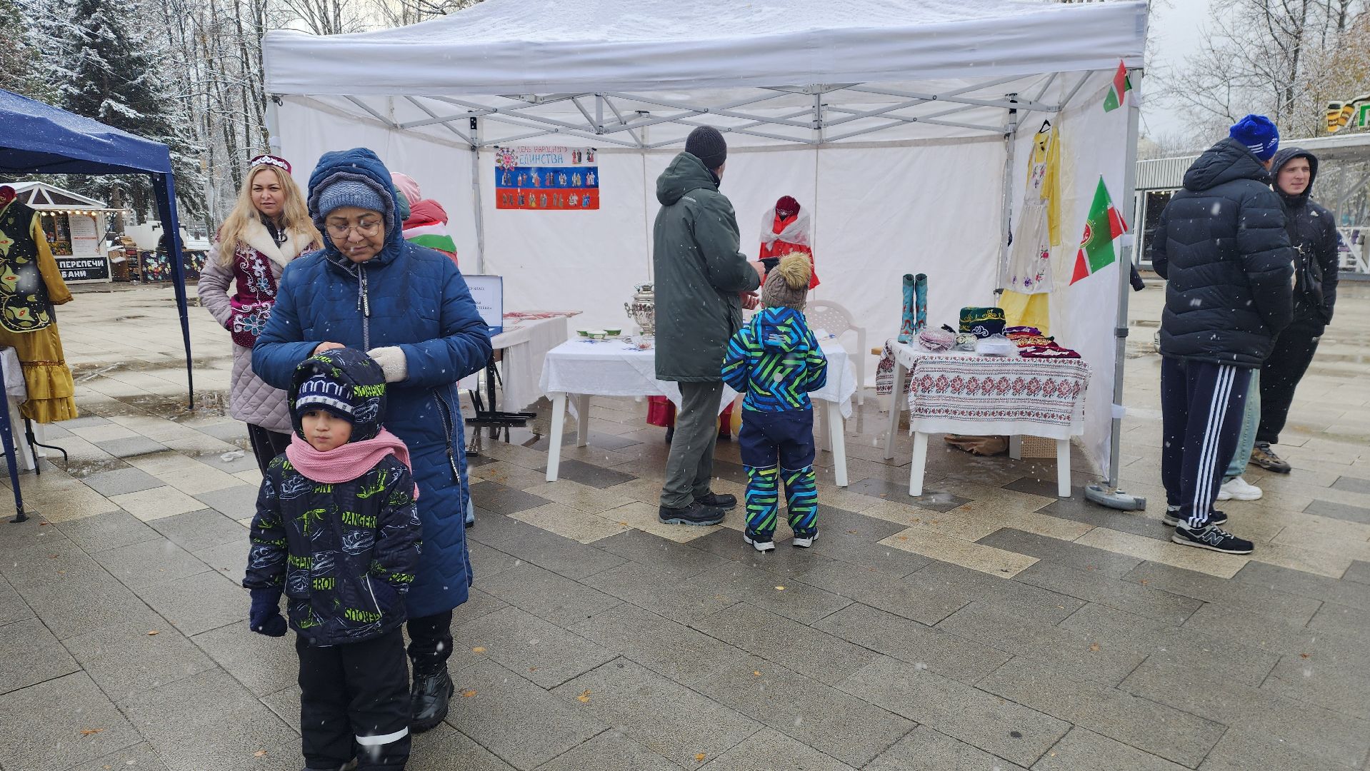 пушкино, вертикалка, чай, день народного единства, чаепитие, национальные блюда, жители, праздник,