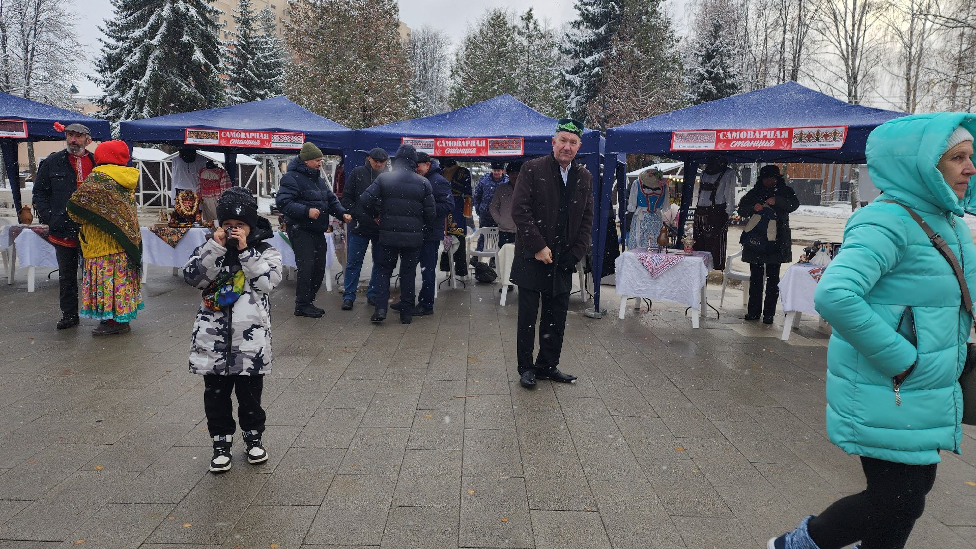 пушкино, вертикалка, чай, день народного единства, чаепитие, национальные блюда, жители, праздник,