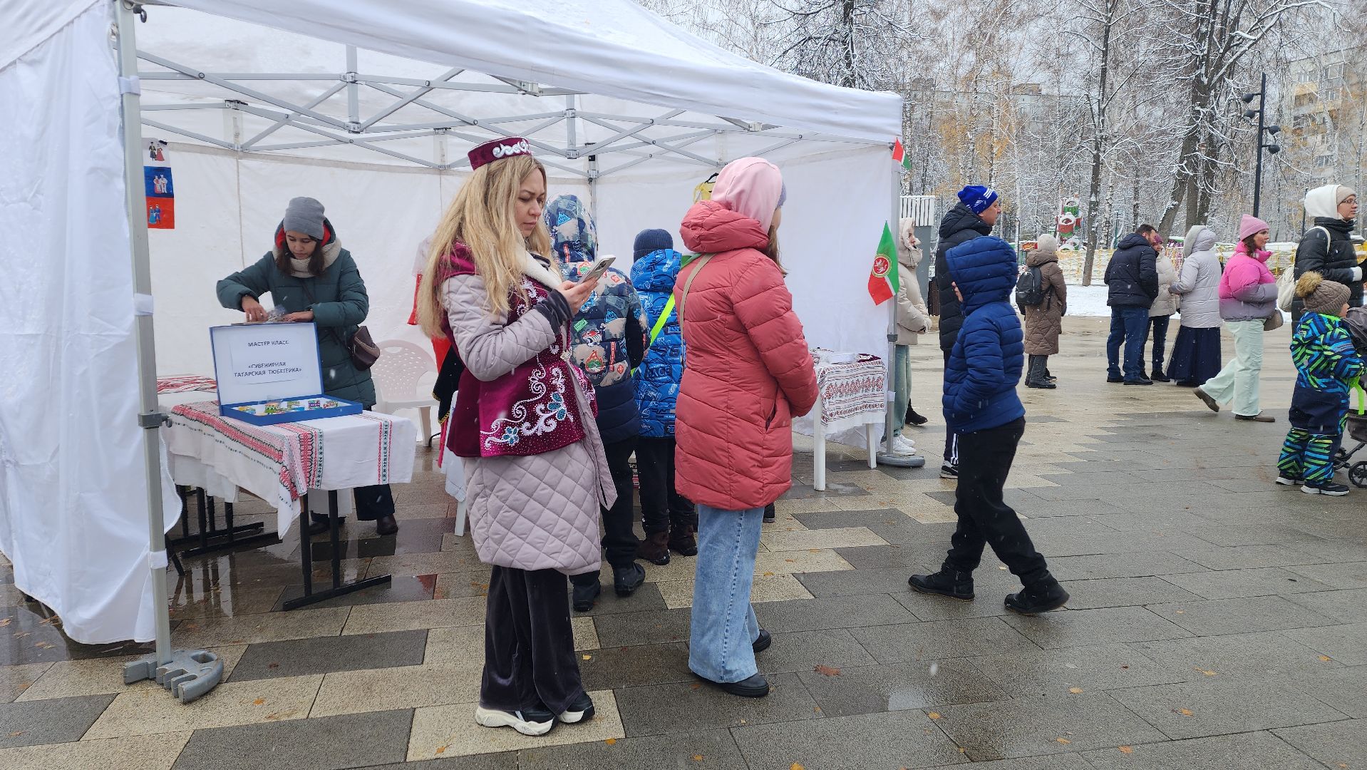 пушкино, вертикалка, чай, день народного единства, чаепитие, национальные блюда, жители, праздник,