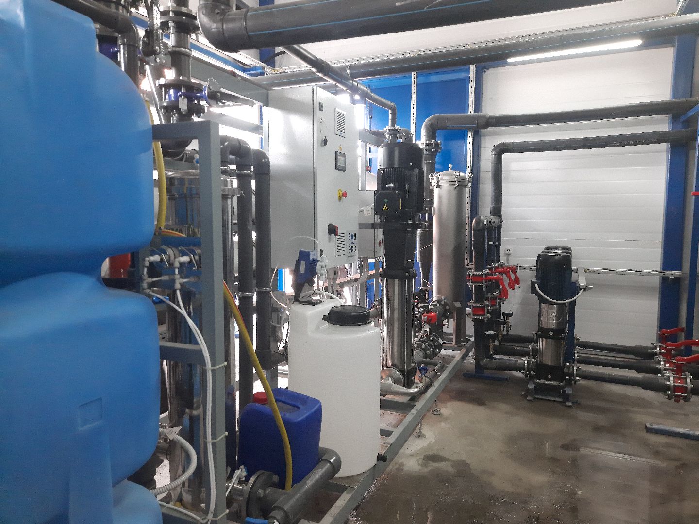 Шатура, Керва, новая станция по очистке питьевой воды.