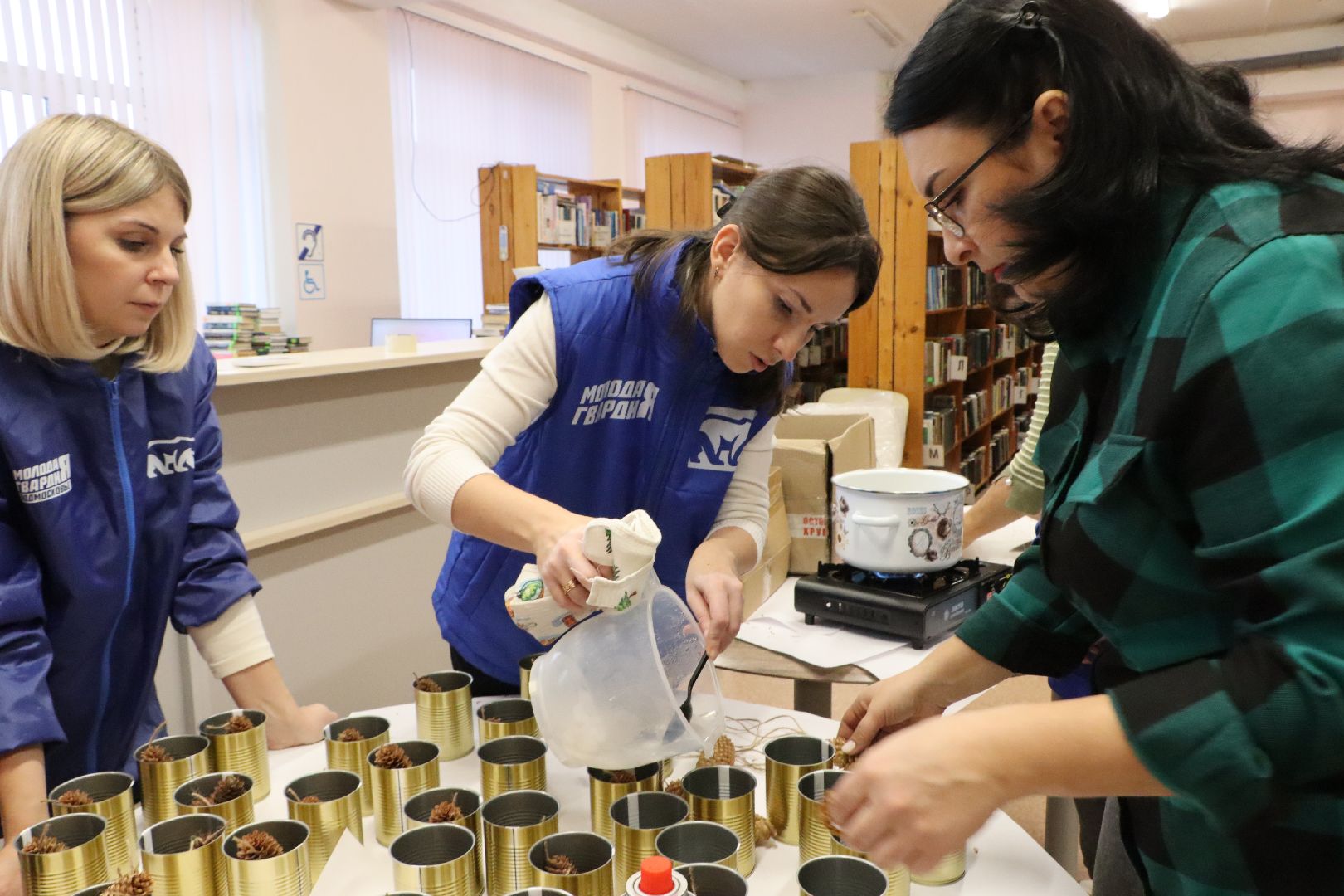вертикалка, Серебряные Пруды, Волонтеры, окопные свечи,