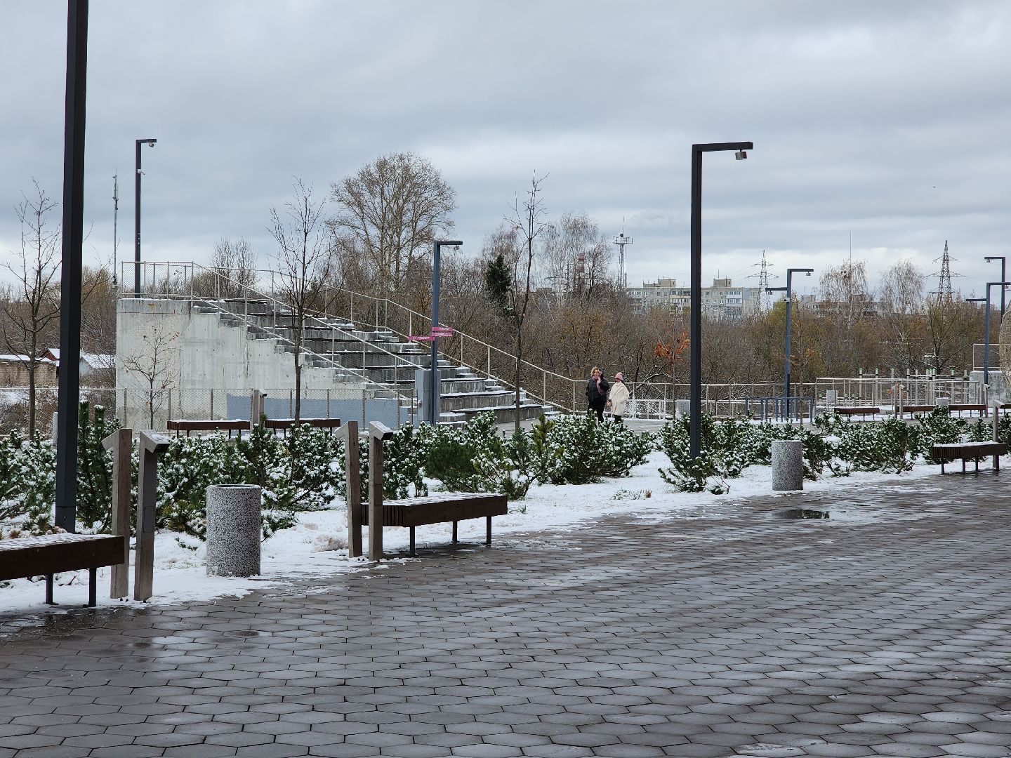 благоустройство 2024, Набережная в Орехово-Зуеве, орехово-зуевский округ,фасады, вертикалки,