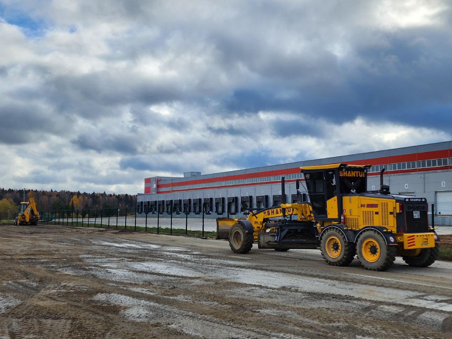 Чехов, деревня Кузьмино-Фильчаково, Сухой порт, транспортно-перегрузочный центр, транспортно-логистический комплекс, терминал, строительство, площадка для хранения товаров, объездная дорога, вертикалка, вертикальное видео,