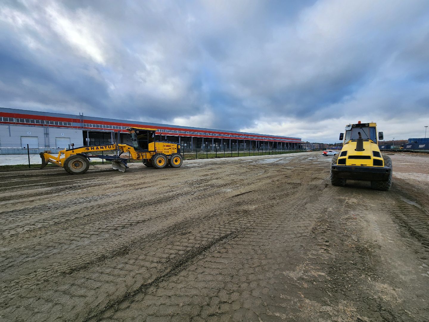 Чехов, деревня Кузьмино-Фильчаково, Сухой порт, транспортно-перегрузочный центр, транспортно-логистический комплекс, терминал, строительство, площадка для хранения товаров, объездная дорога, вертикалка, вертикальное видео,
