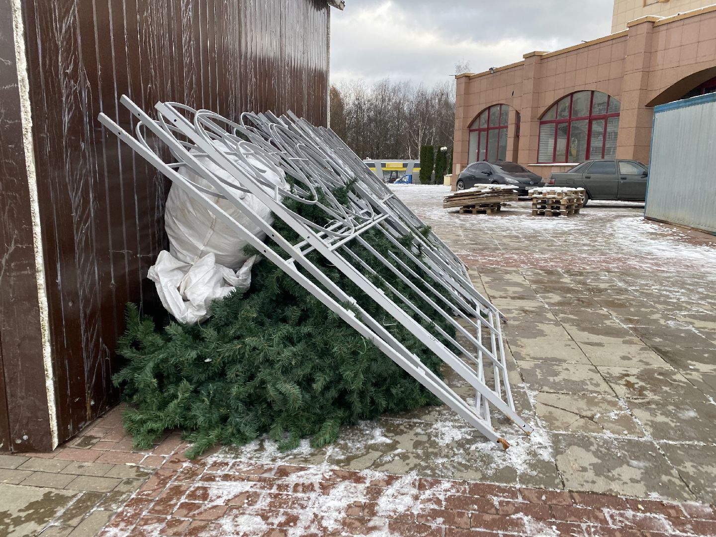 ёлка, Каток, Главная площадь, Истра, вертикалка,