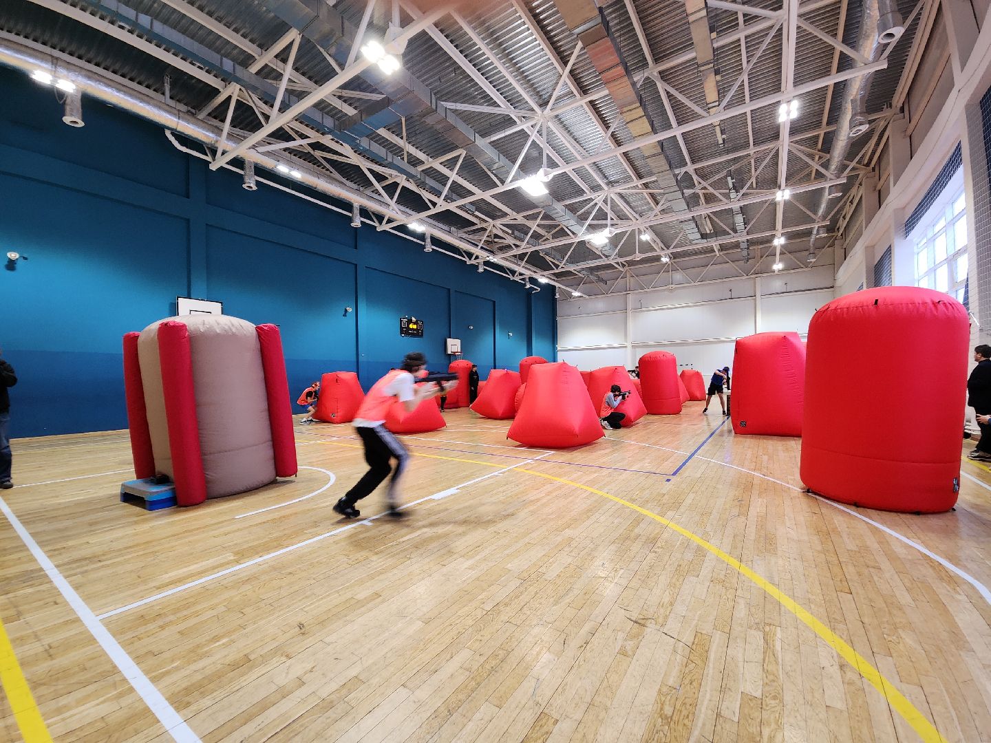 красногорск, лазертаг, школьная спартакиада,