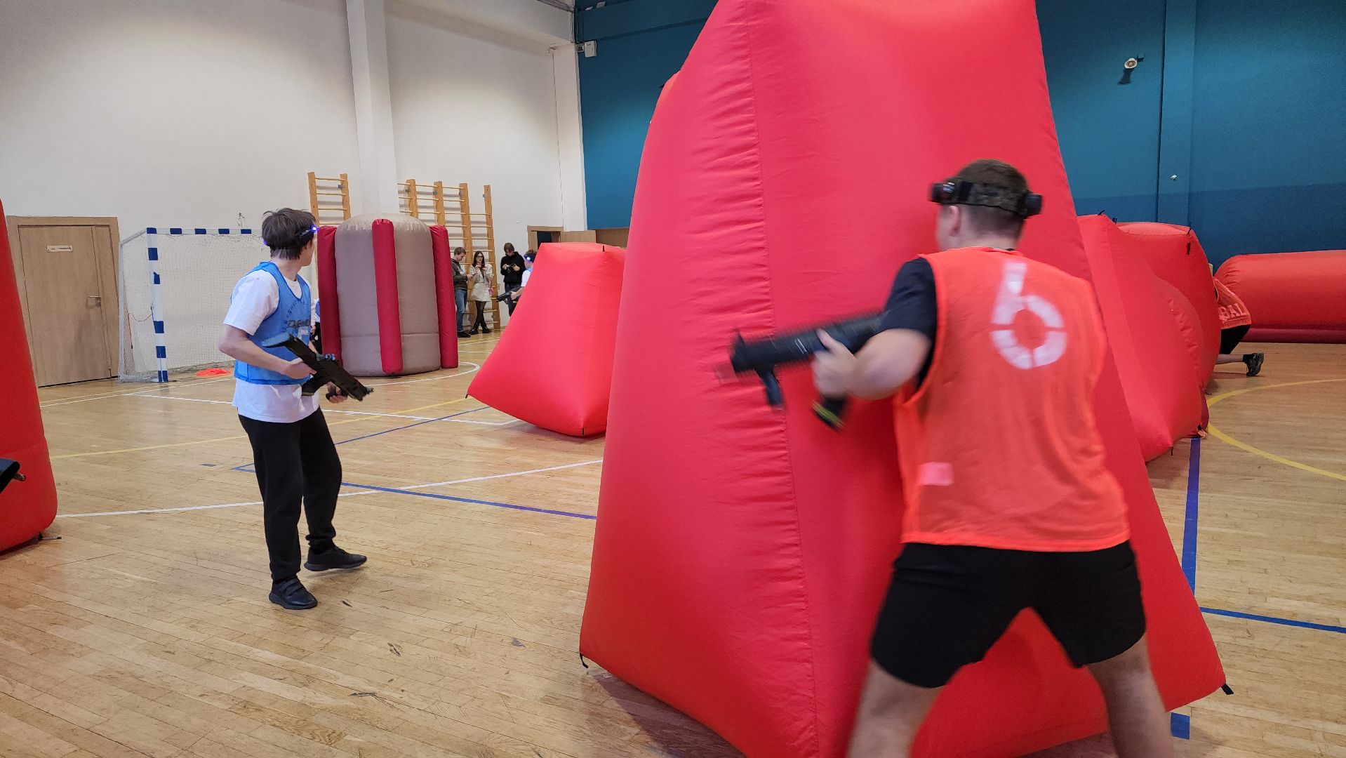 красногорск, лазертаг, школьная спартакиада,