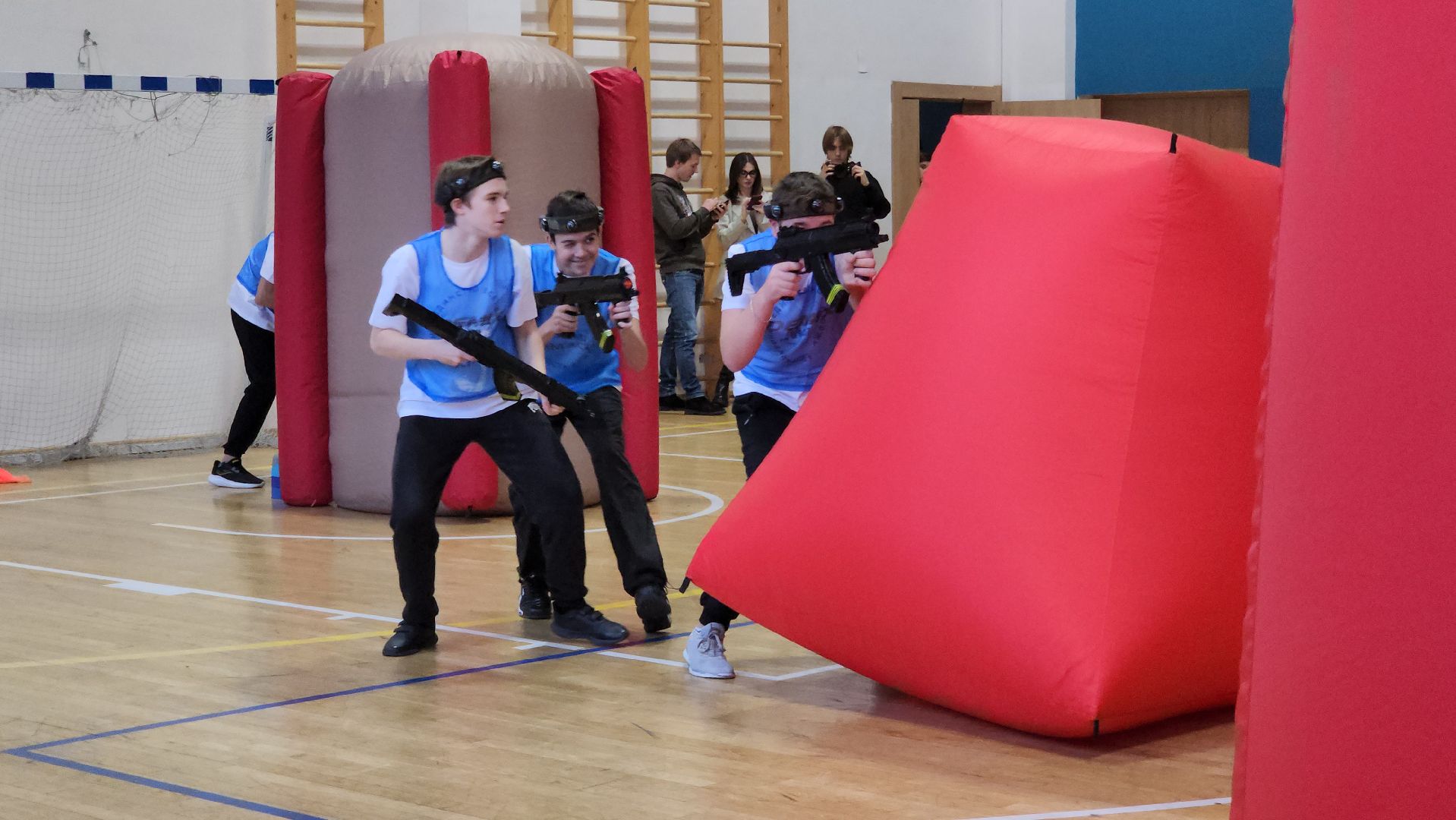 красногорск, лазертаг, школьная спартакиада,