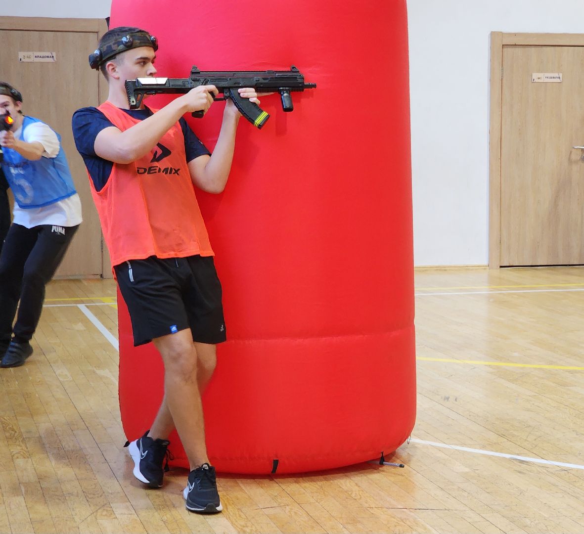 красногорск, лазертаг, школьная спартакиада,