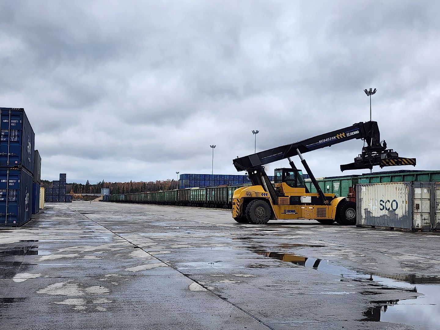Чехов, деревня Кузьмино-Фильчаково, Сухой порт, терминал, транспортно-перегрузочный центр, транспортно-логистический хаб, строительство, эксплуатация, новые рабочие места, контейнеры, вертикалка, вертикальное видео,