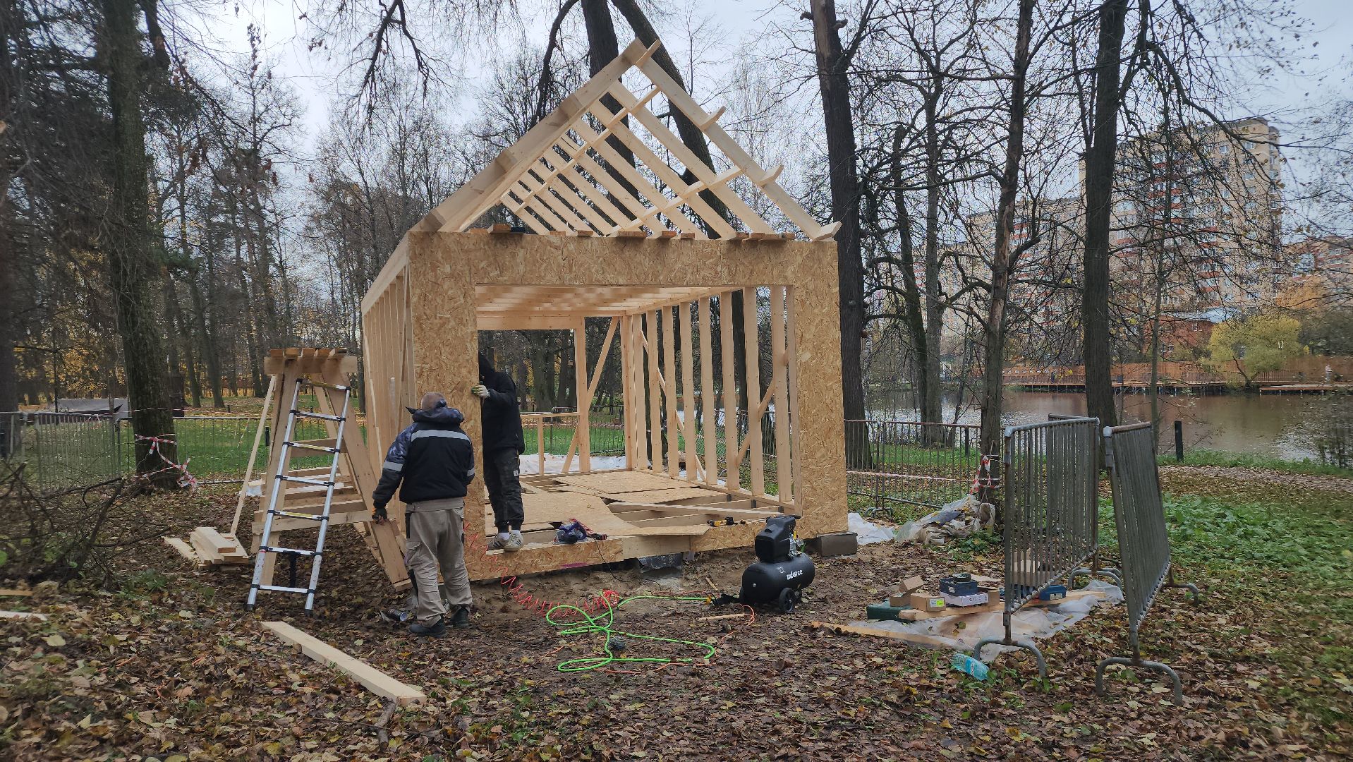 вертикалки, парк, парки Подмосковья, Лосино-Петровский,