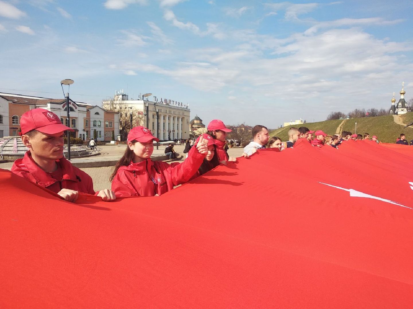 Дмитров, Проект Наша великая Родина, Знамя Победы