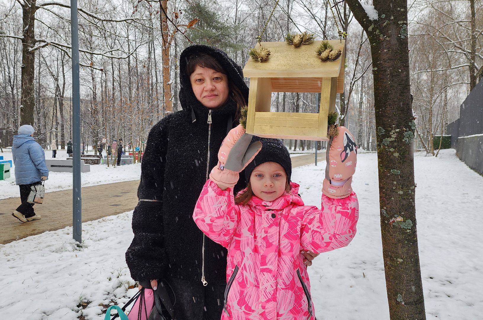 Солнечногорск, вертикалки, городской парк, акция кормишка, накорми птиц зимой,