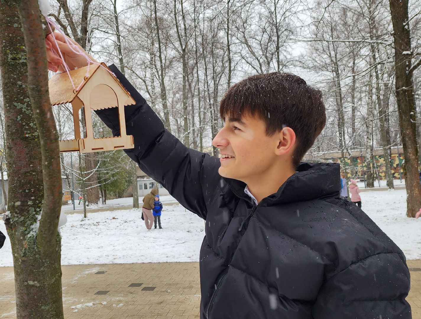 Солнечногорск, вертикалки, городской парк, акция кормишка, накорми птиц зимой,