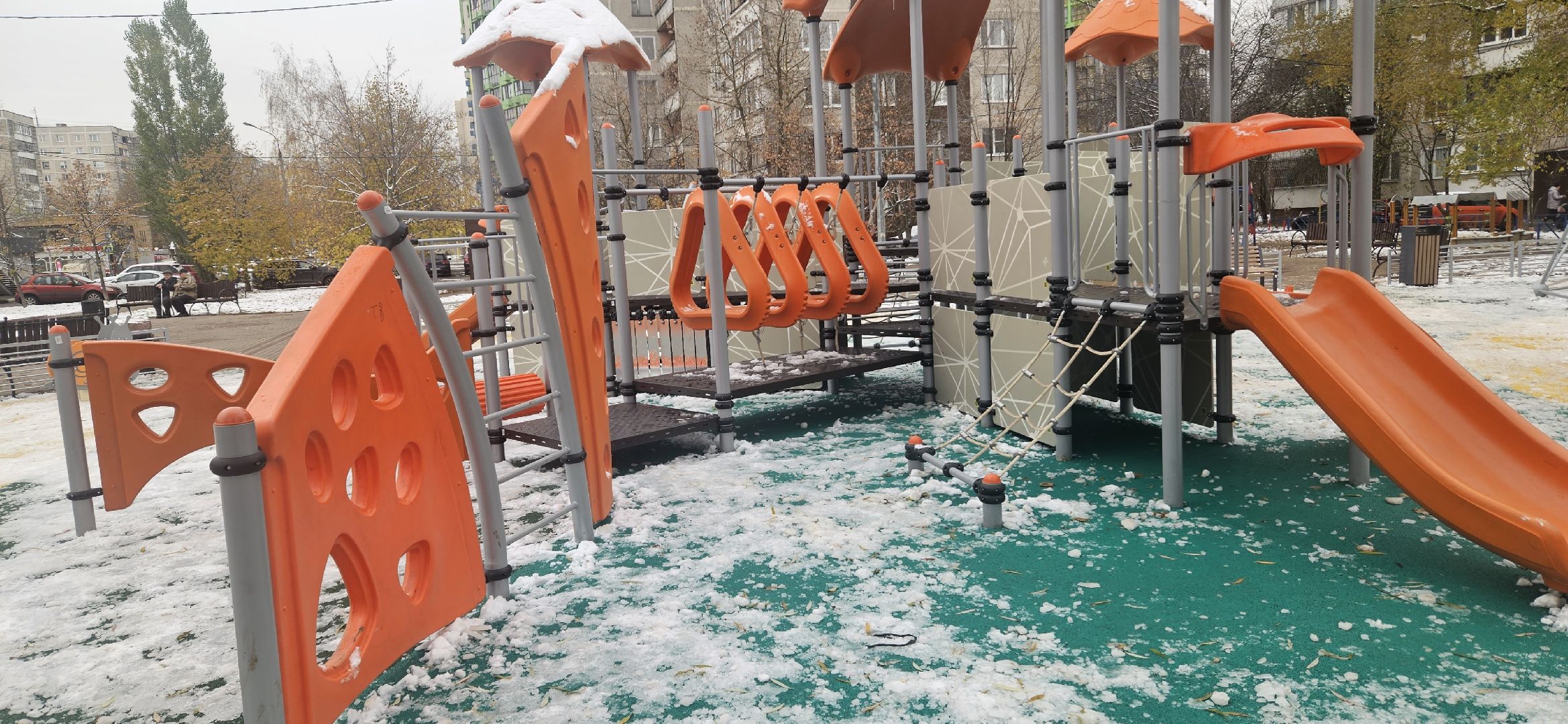 благоустройство, губернаторская детплощадка, Жуковский, вертикалки,