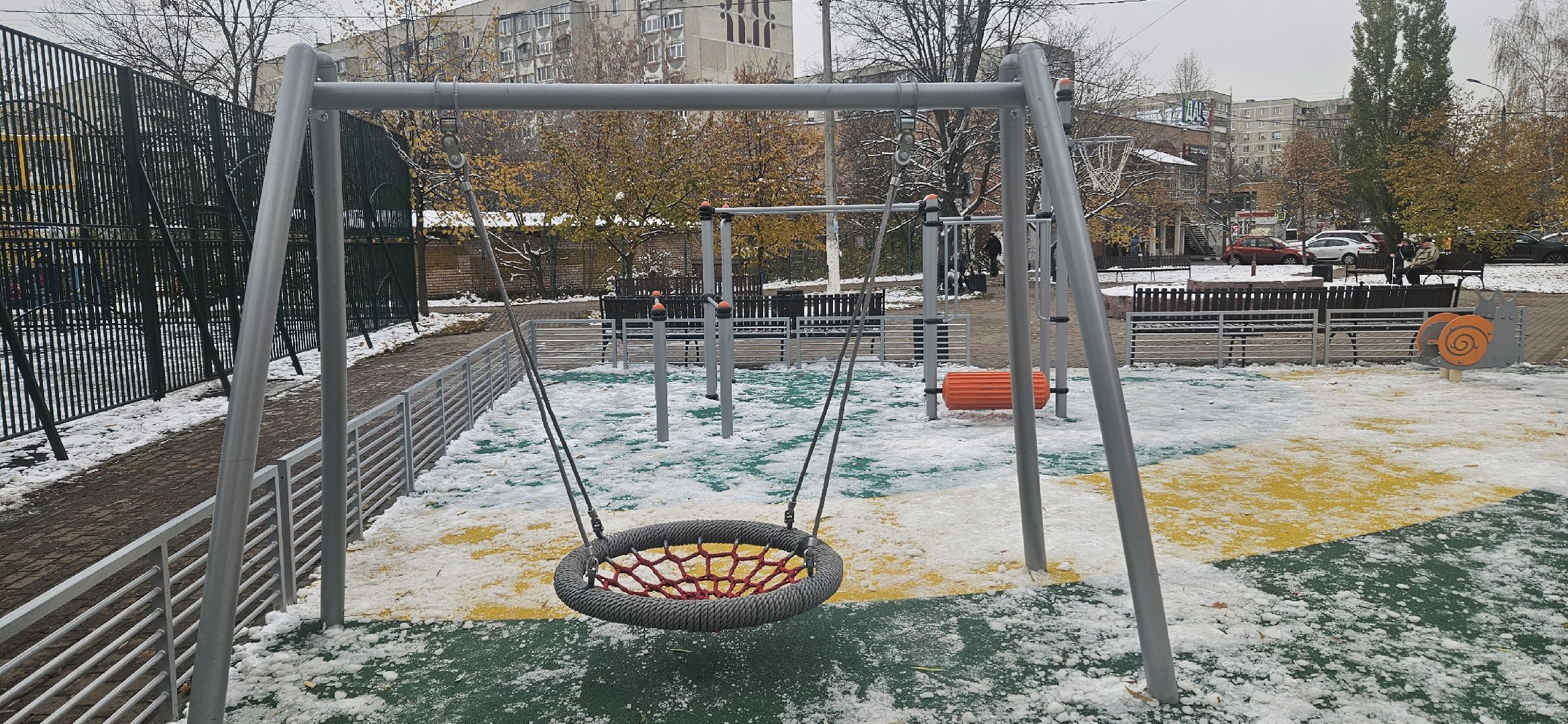 благоустройство, губернаторская детплощадка, Жуковский, вертикалки,