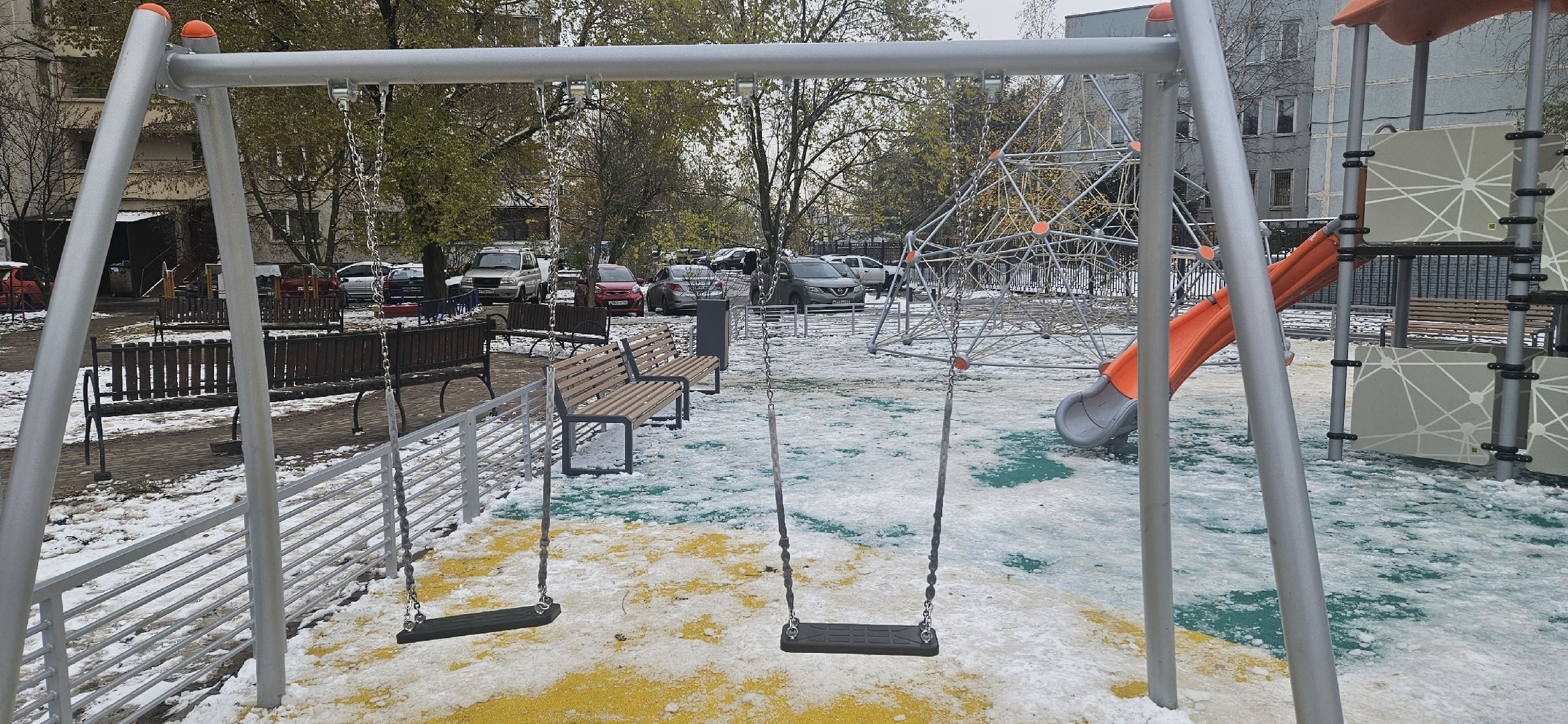 благоустройство, губернаторская детплощадка, Жуковский, вертикалки,