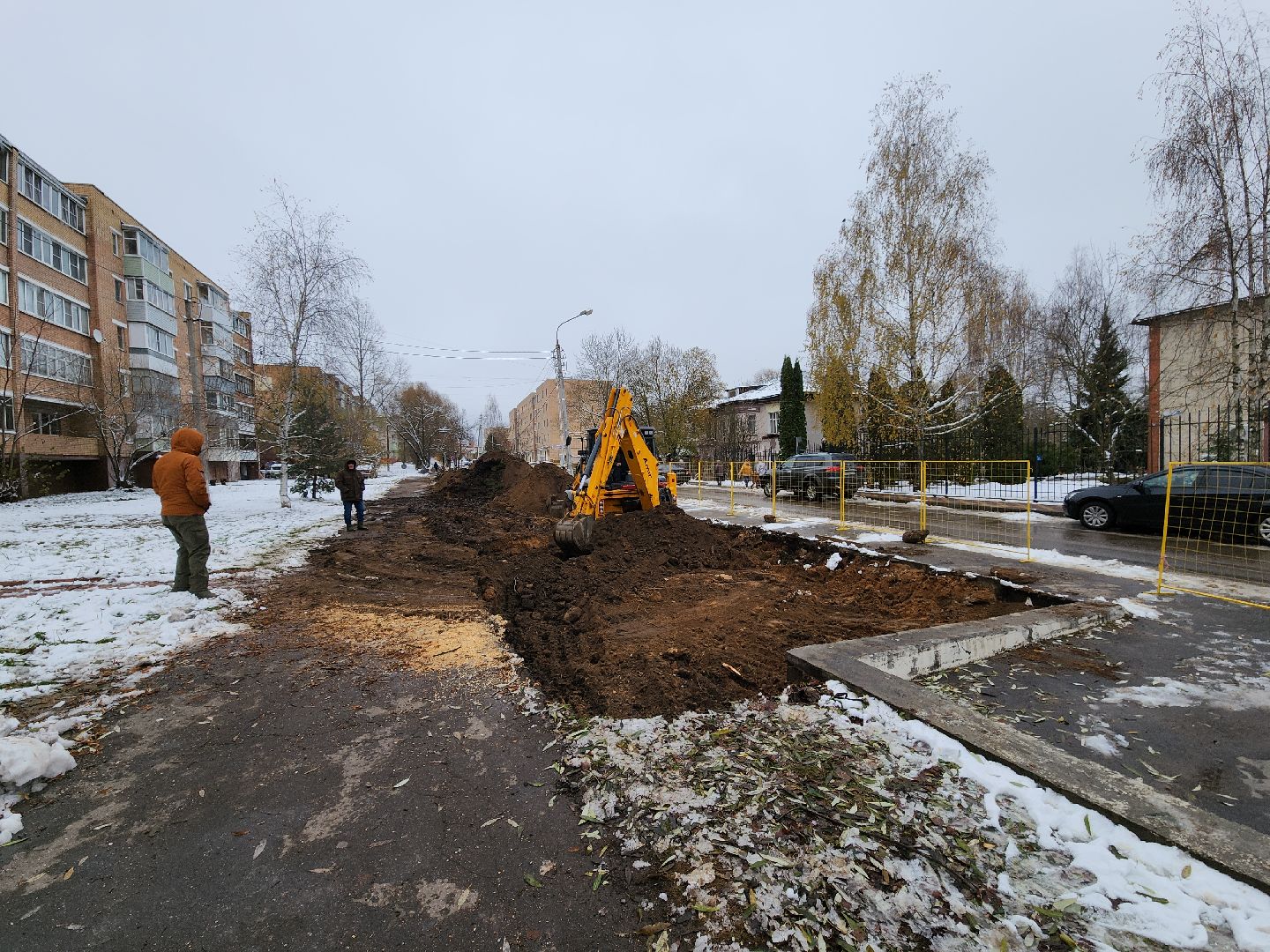 парковка, Строительство парковки, руза, благоустройство, рузский городской округ, московская область, подмосковье,
