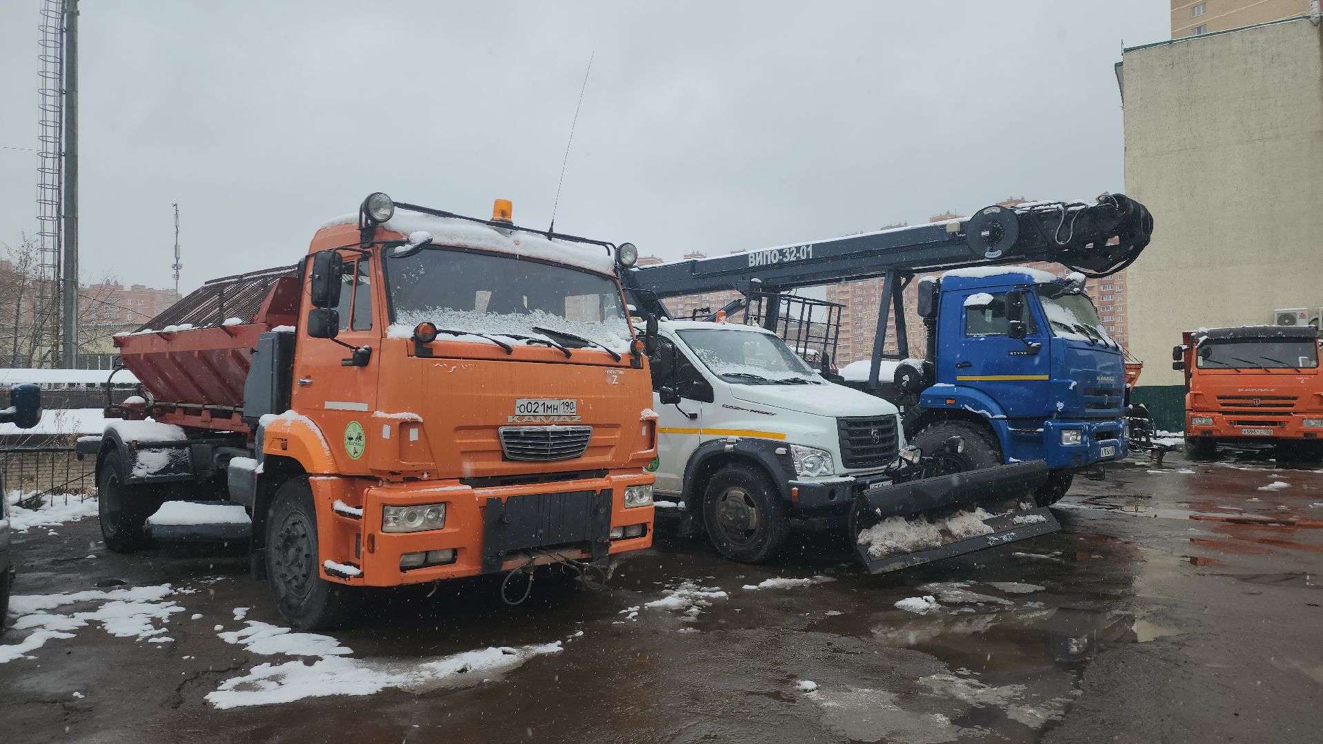 котельники, уборка, содержание территории, техника, зима, вертикалки,