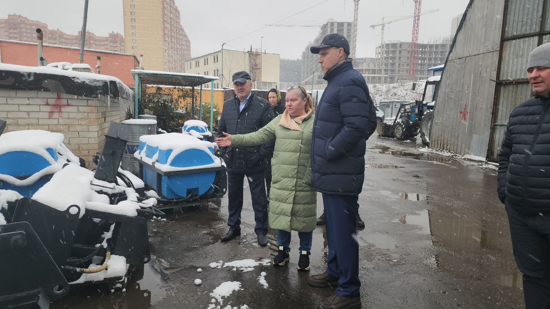 котельники, уборка, содержание территории, техника, зима, вертикалки,