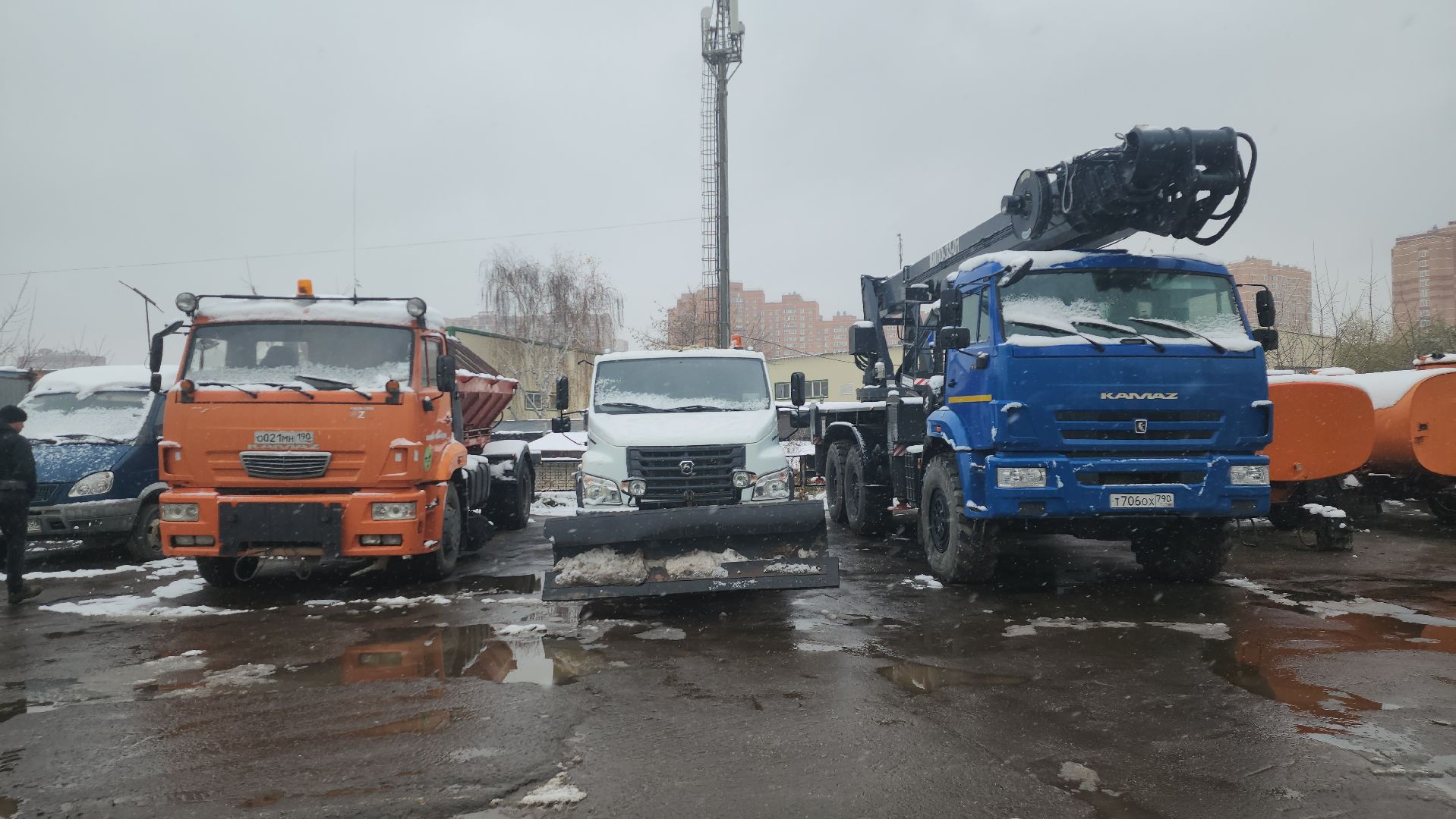 котельники, уборка, содержание территории, техника, зима, вертикалки,