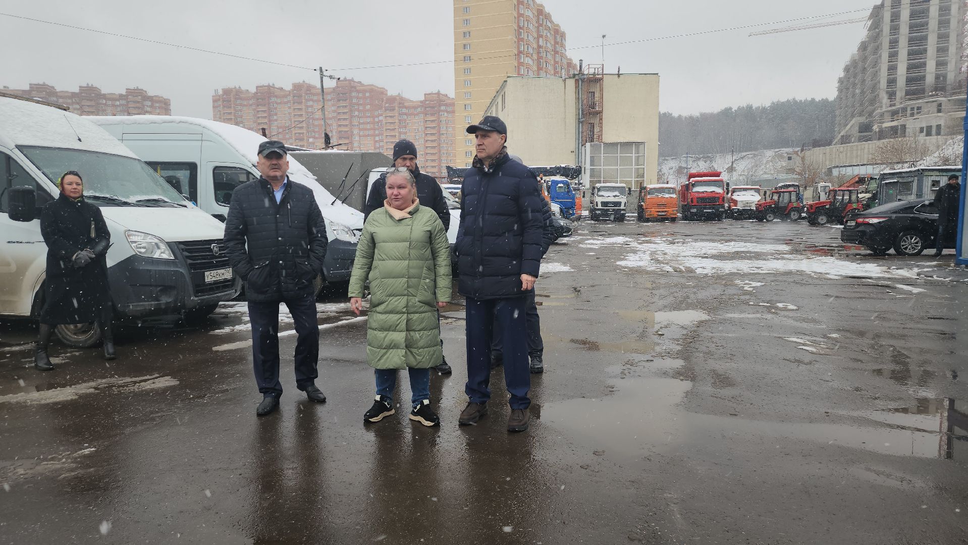 котельники, уборка, содержание территории, техника, зима, вертикалки,