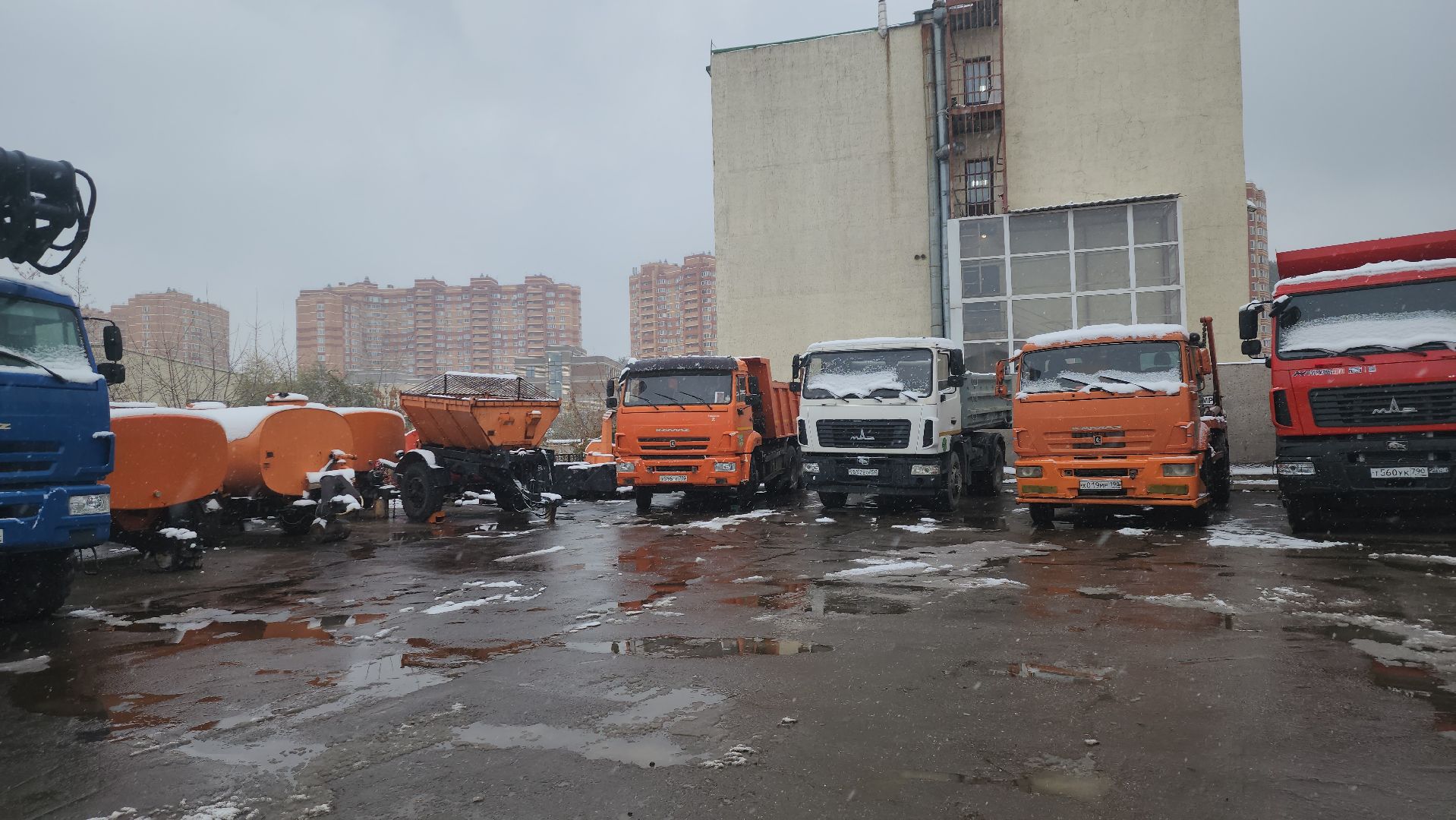 котельники, уборка, содержание территории, техника, зима, вертикалки,