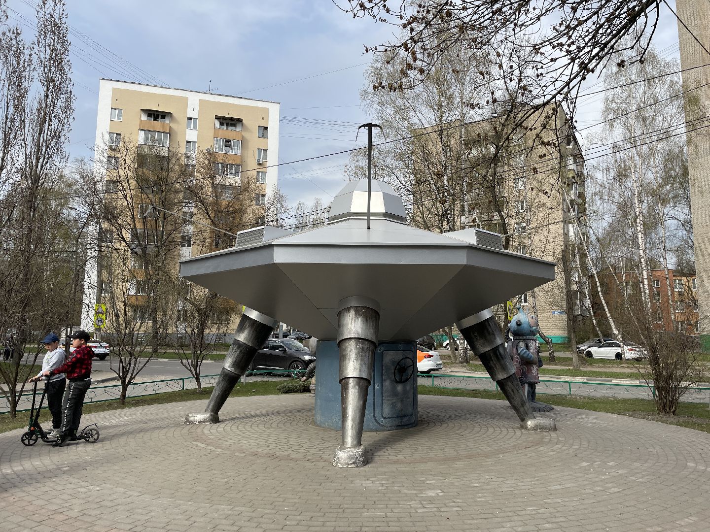 Арт-объект, ремонт, НЛО, Люберцы