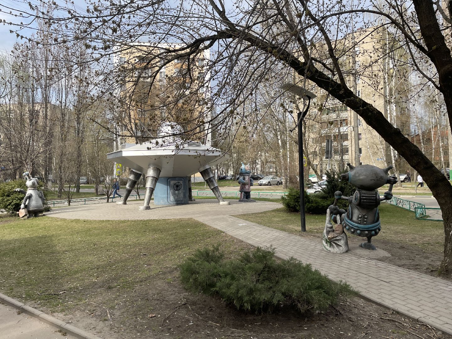 Арт-объект, ремонт, НЛО, Люберцы