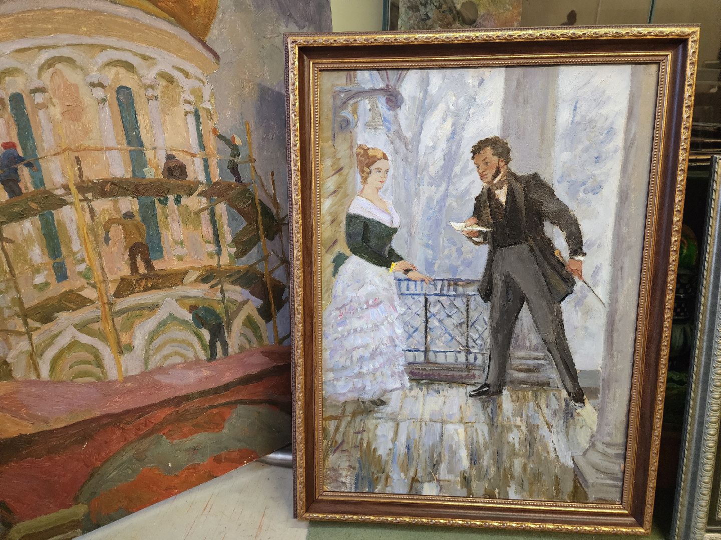 красноармейск, городской округ пушкинский, картинная галерея, багетные рамы, вертикалки,