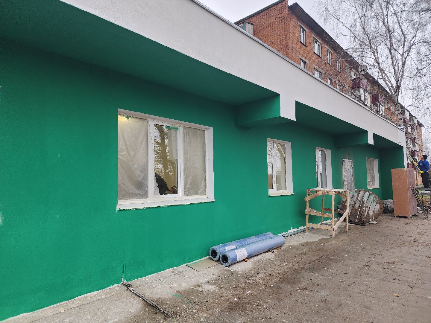 ремонт, амбулатория, медицина, истра, вертикалка,