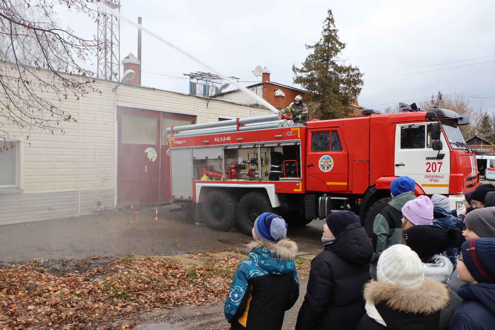 вертикалки, серебряные пруды, профориентирование, ПСЧ-207, образование,