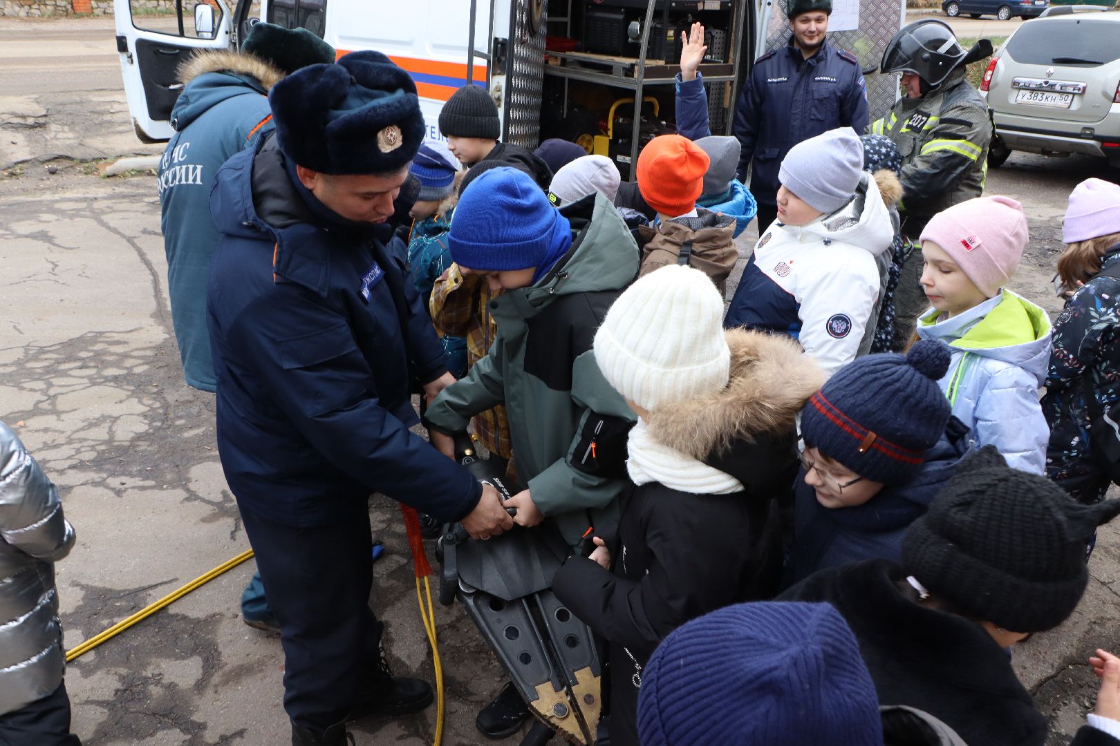 вертикалки, серебряные пруды, профориентирование, ПСЧ-207, образование,